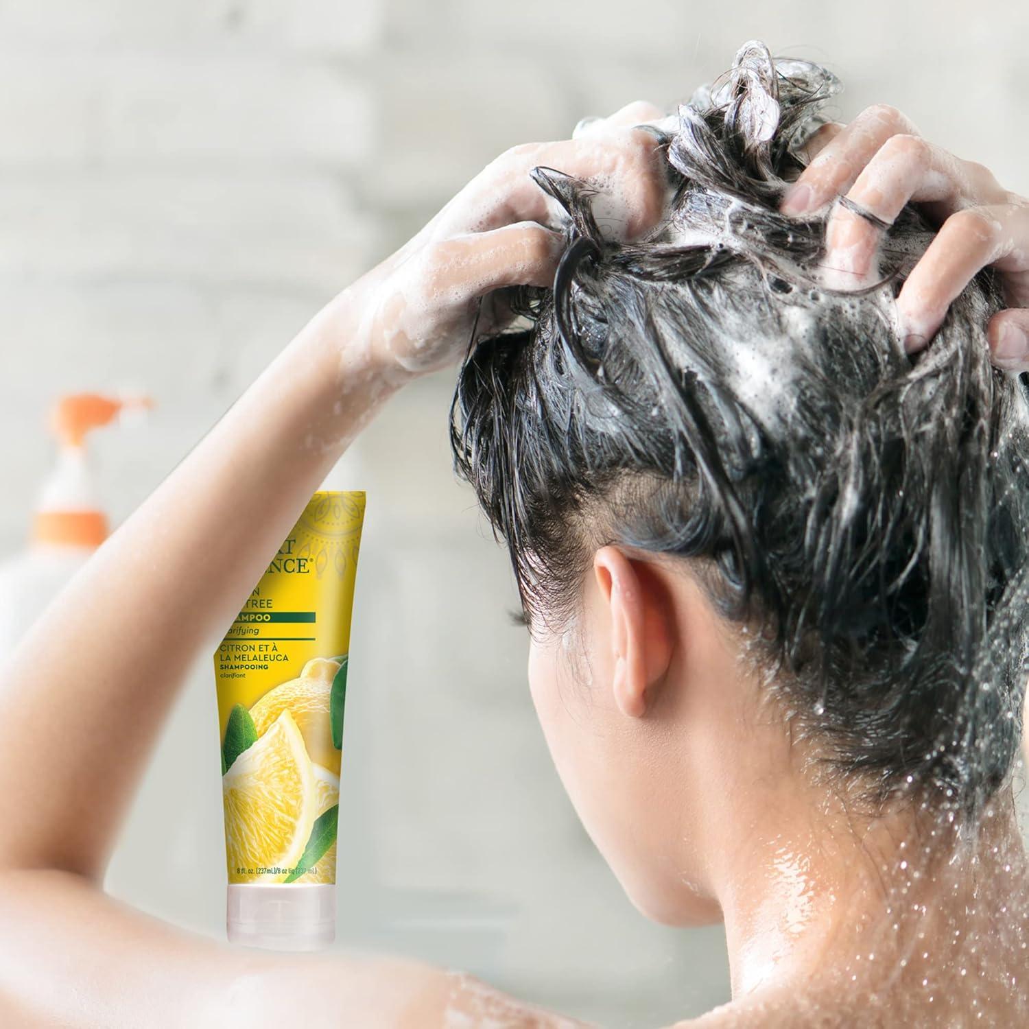 Champú de Árbol de Té Limón Desert Essence 236 ml - Revitaliza y Fortalece