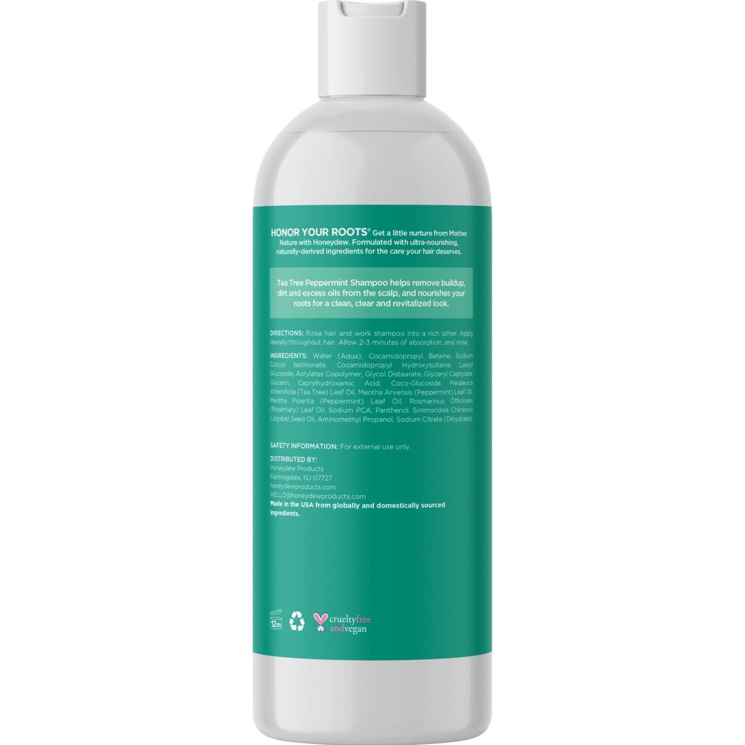 Champú Revitalizante Honeydew Árbol de Té y Menta 250ml