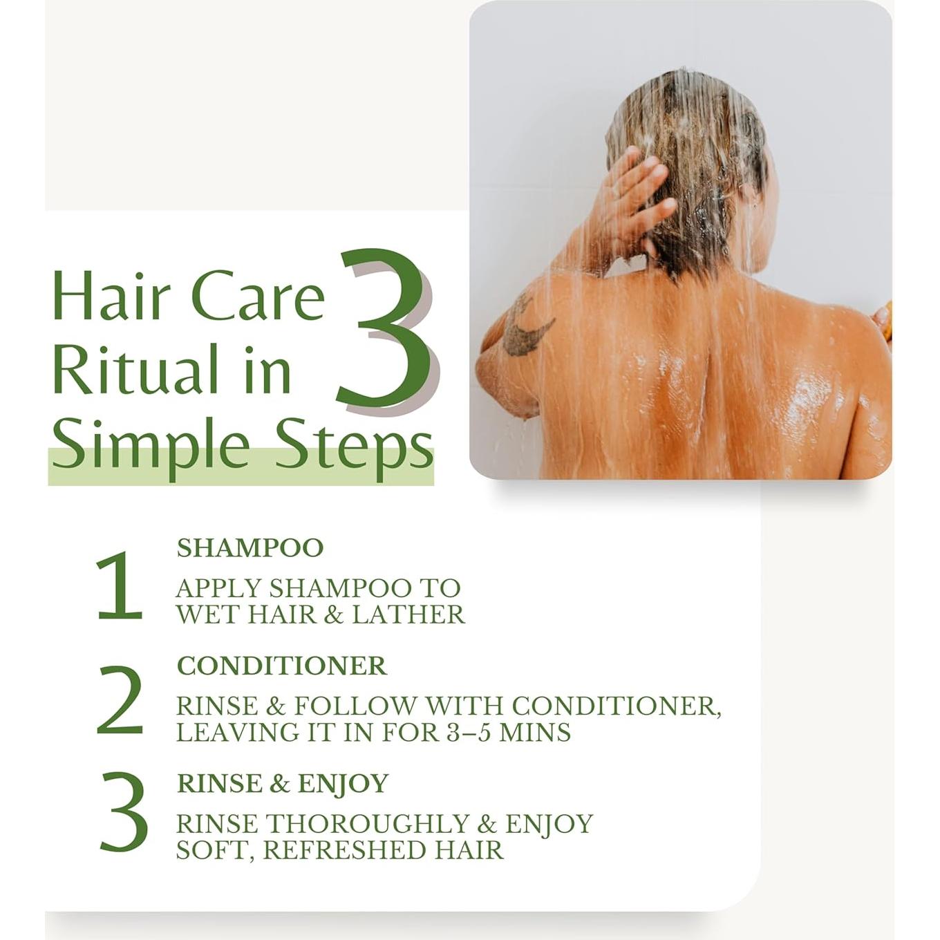 Champú y Acondicionador de Árbol de Té Edenika 473 ml