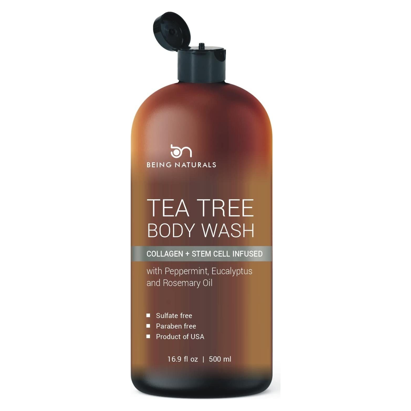Gel de Ducha BeingNaturals con Aceite de Árbol de Té 478ml