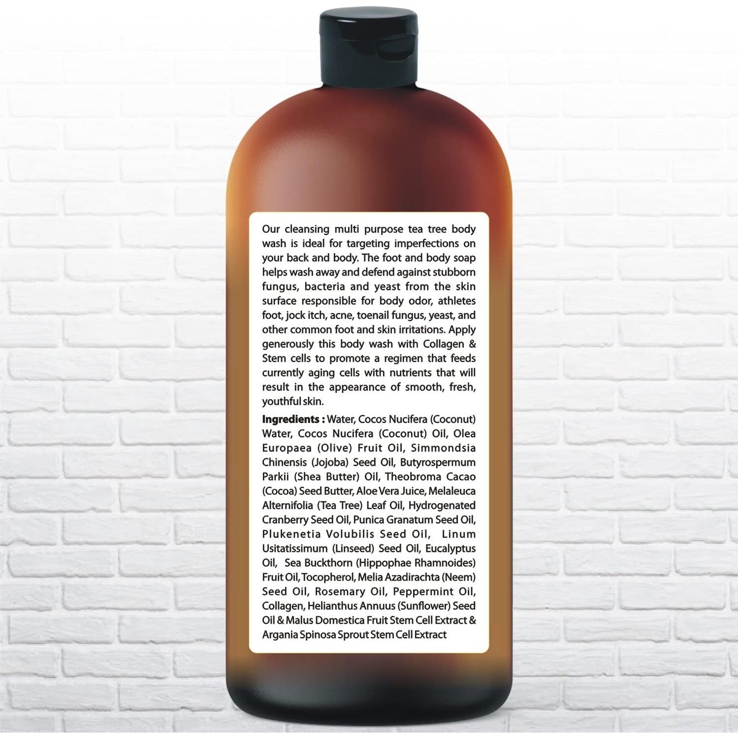 Gel de Ducha BeingNaturals con Aceite de Árbol de Té 478ml