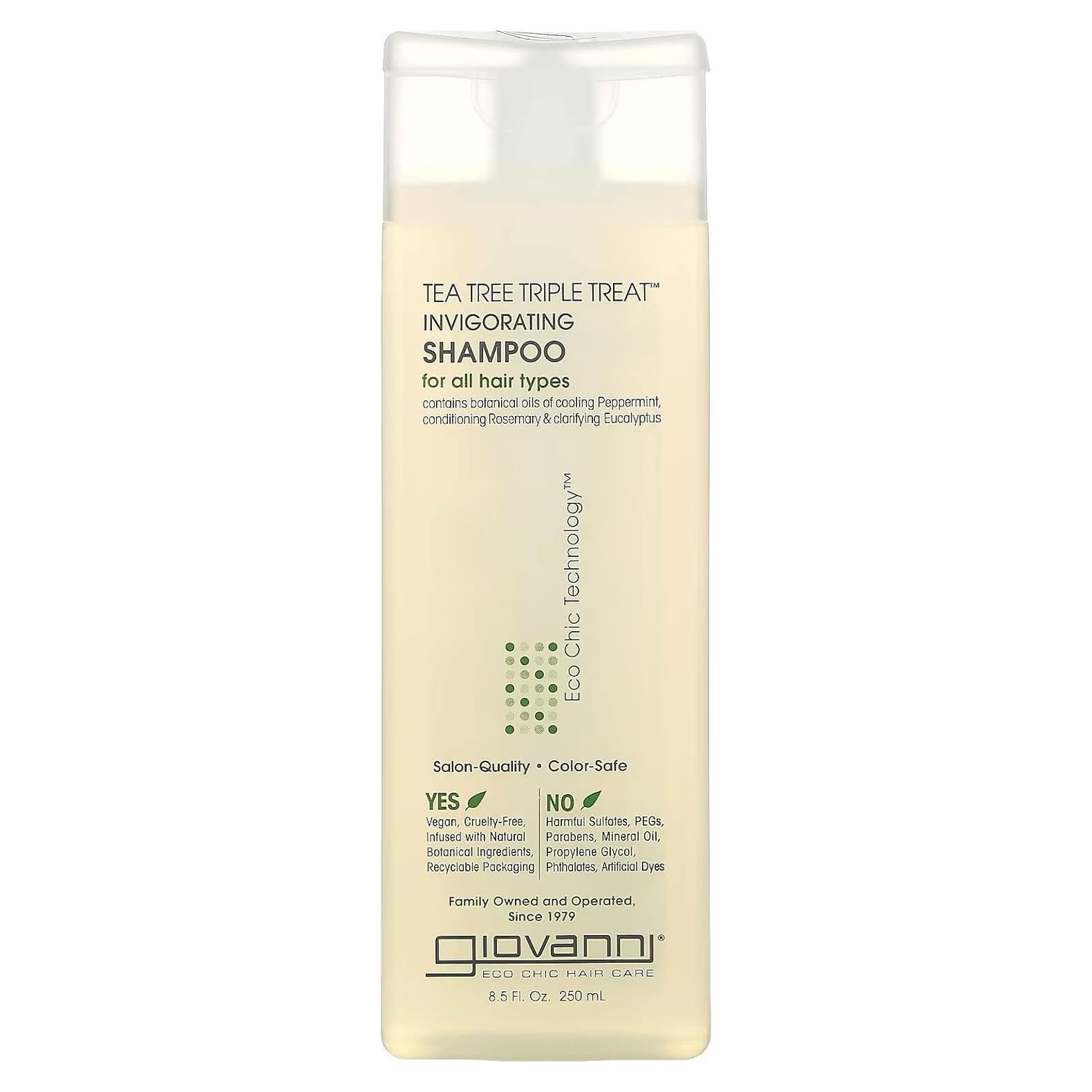 Champú Revitalizante Giovanni Árbol de Té 250 ml