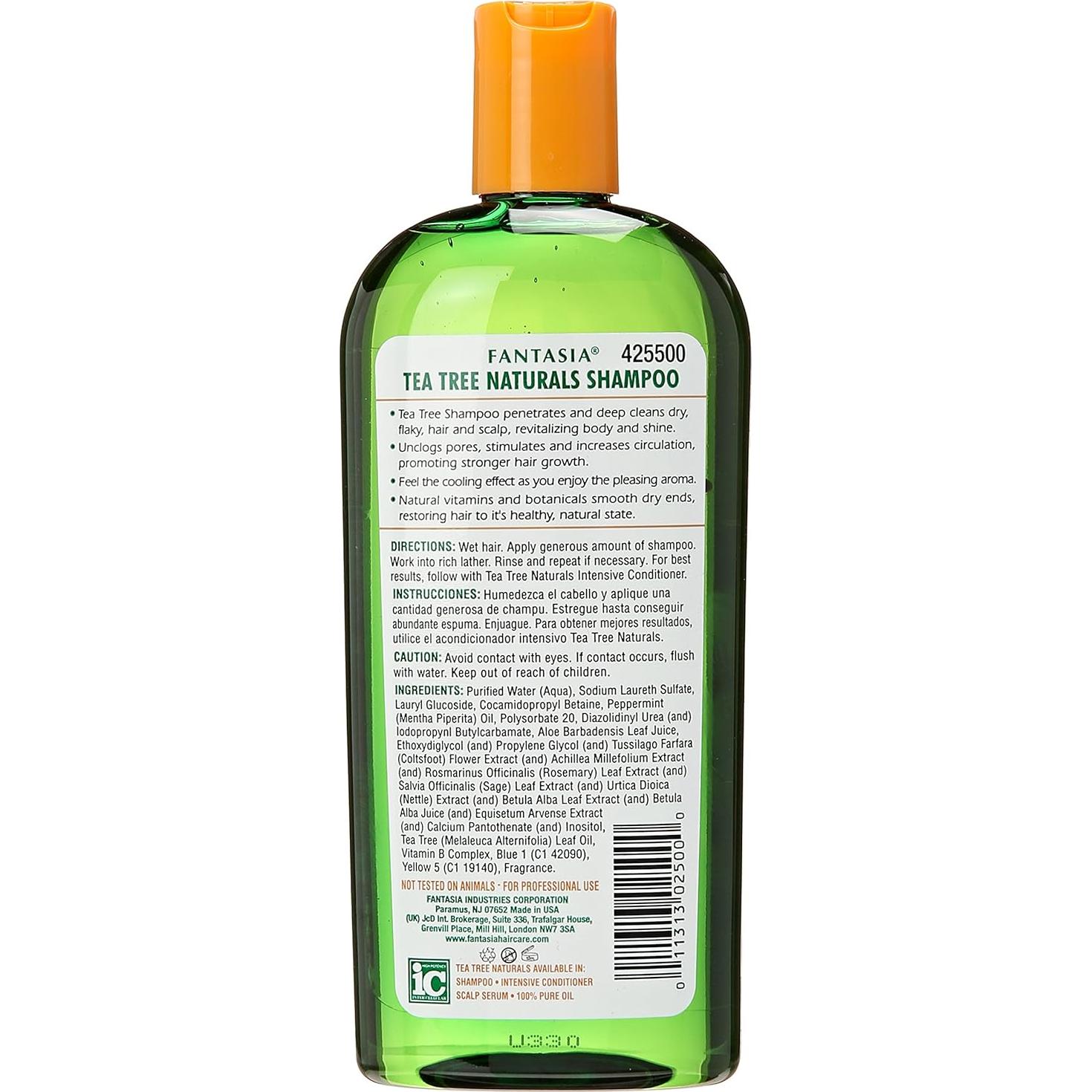 Champú Naturals Fantasia 340 g Árbol de Té Hidratante