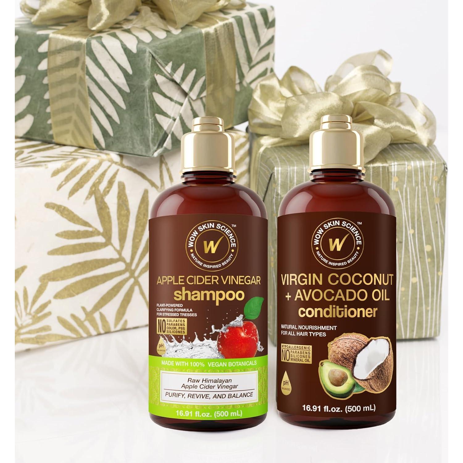 Champú y Acondicionador WOW Skin Science 500ml Pack 2