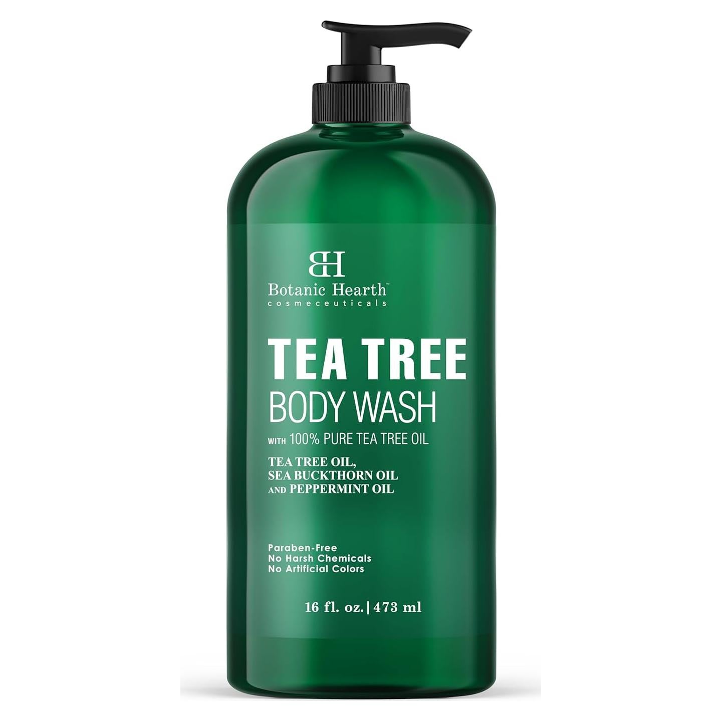 Gel de Ducha Botanic Hearth Tea Tree 473 ml - Piel Saludable