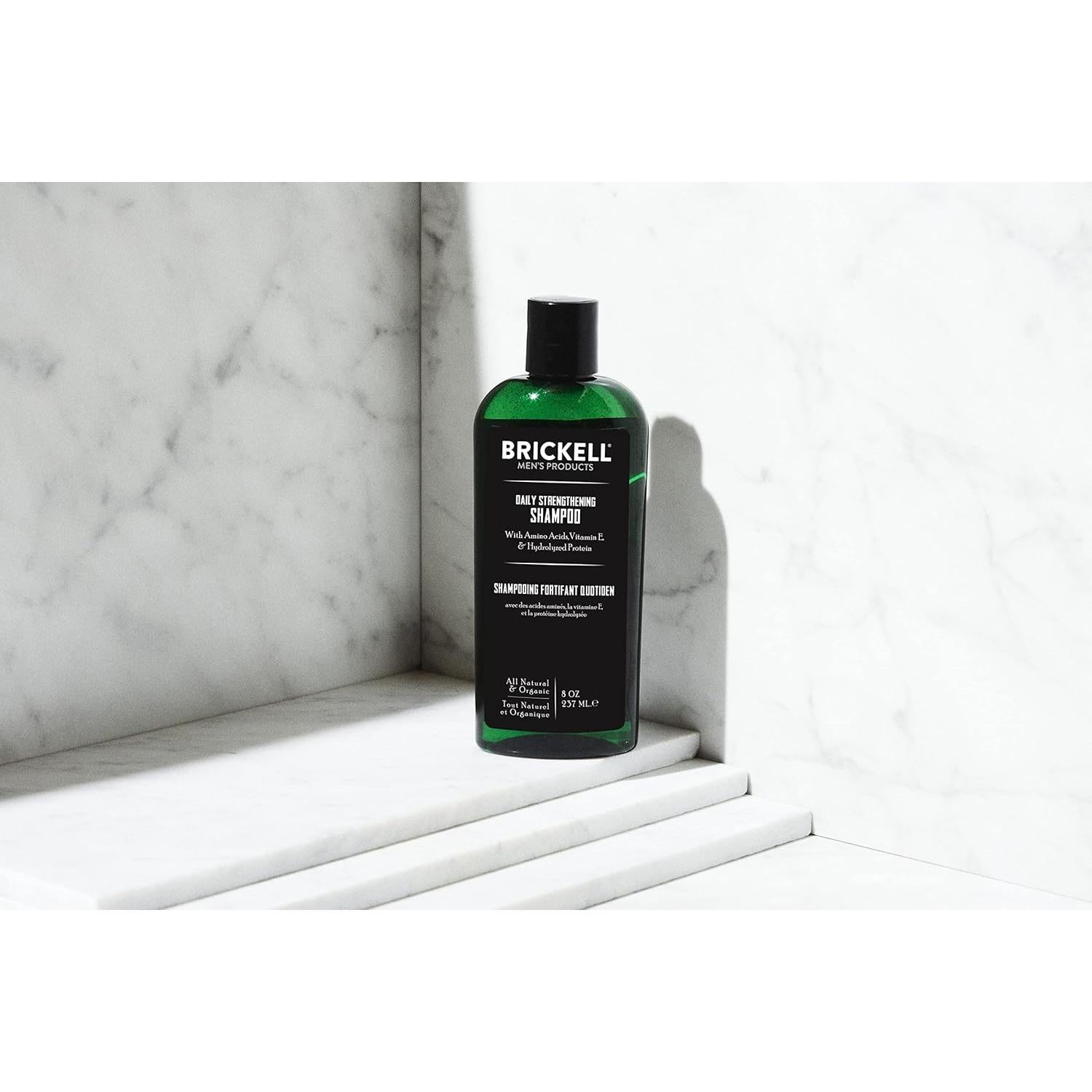 Champú Fortalecedor Natural Brickell 226 g para Hombres