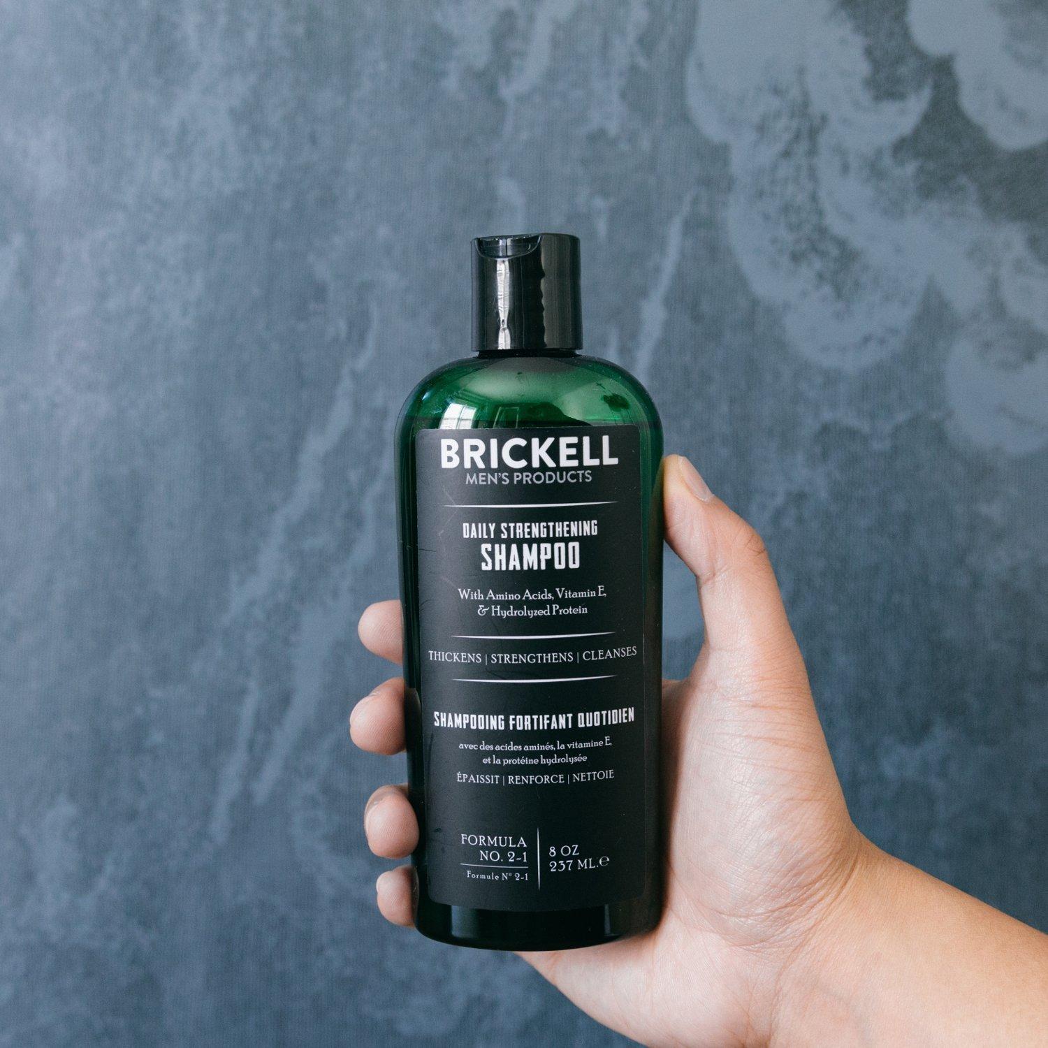 Champú Fortalecedor Natural Brickell 226 g para Hombres