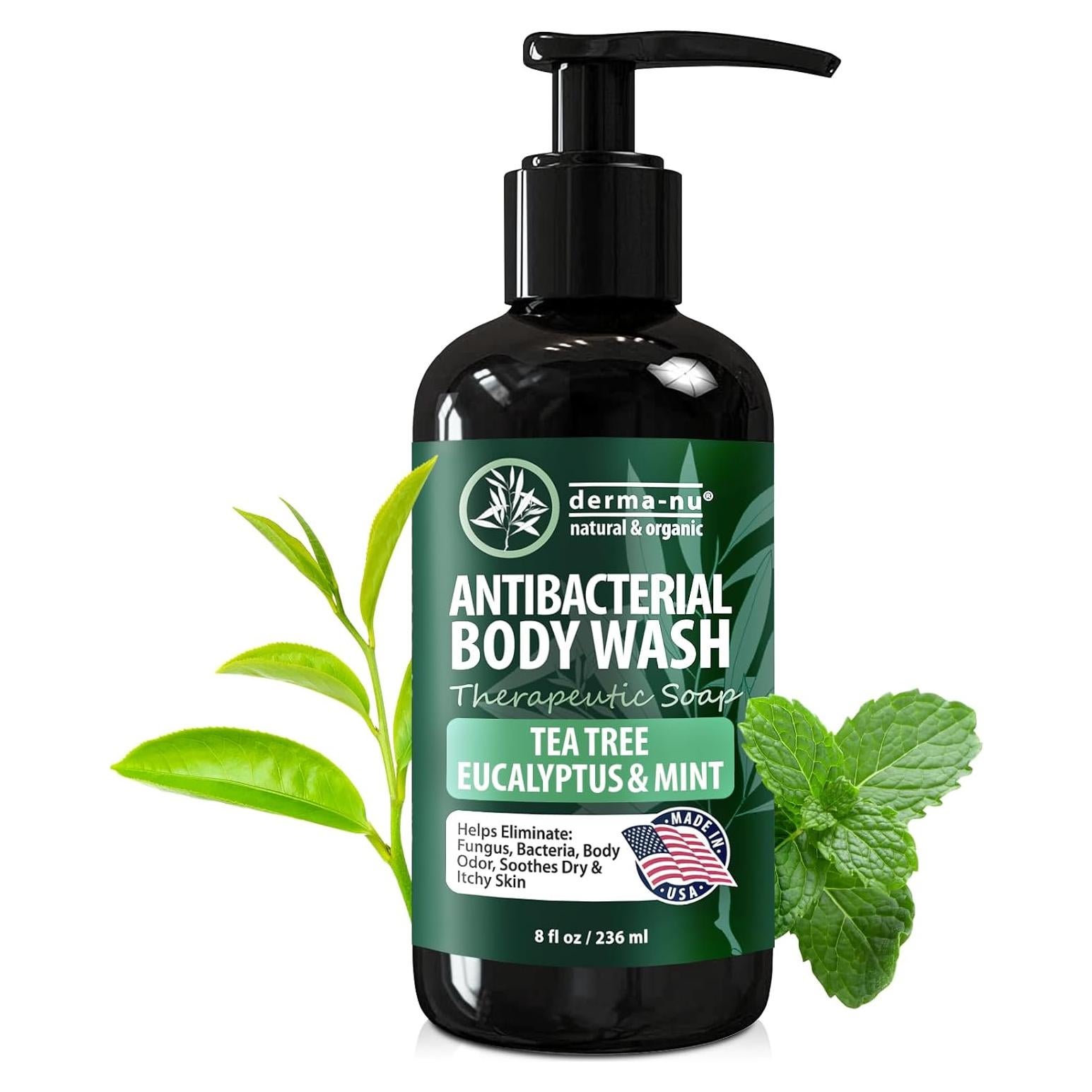 Jabón Corporal Antibacteriano Derma-Nu 236ml Eucalipto