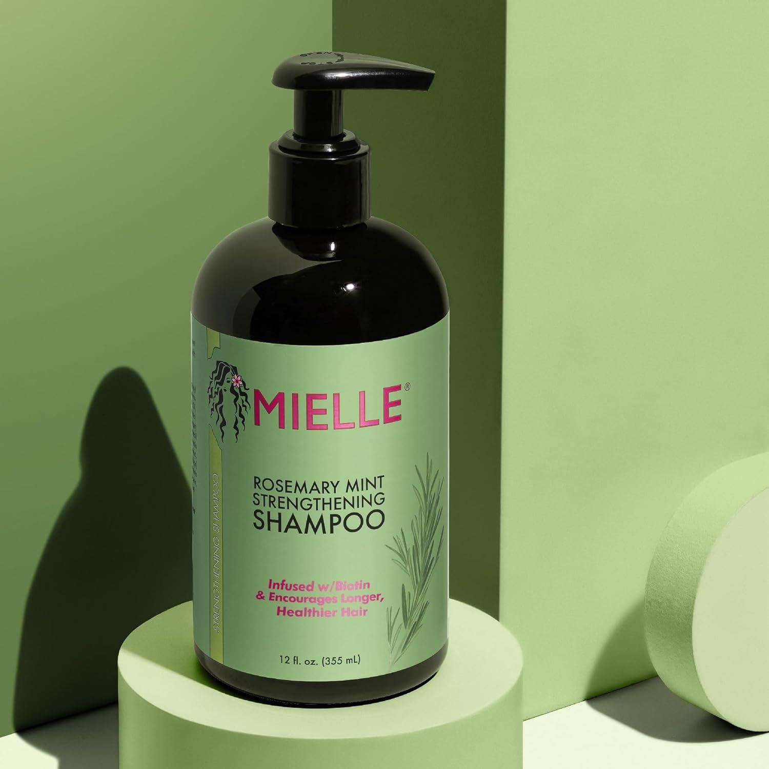 Champú Fortalecedor Mielle Organics Romero y Menta 340 g