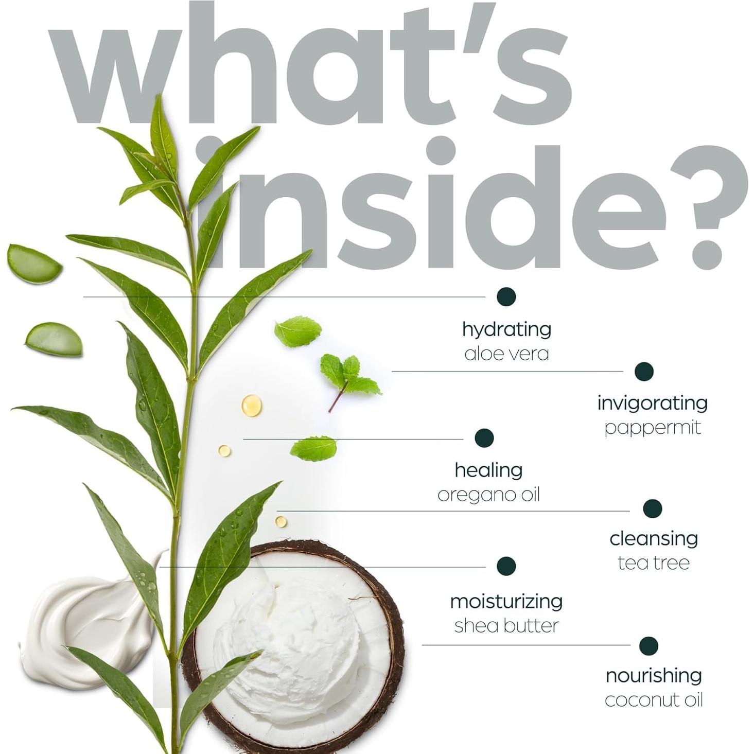 Jabón Corporal Antibacteriano Artnaturals 2x473ml Aceite de Árbol de Té