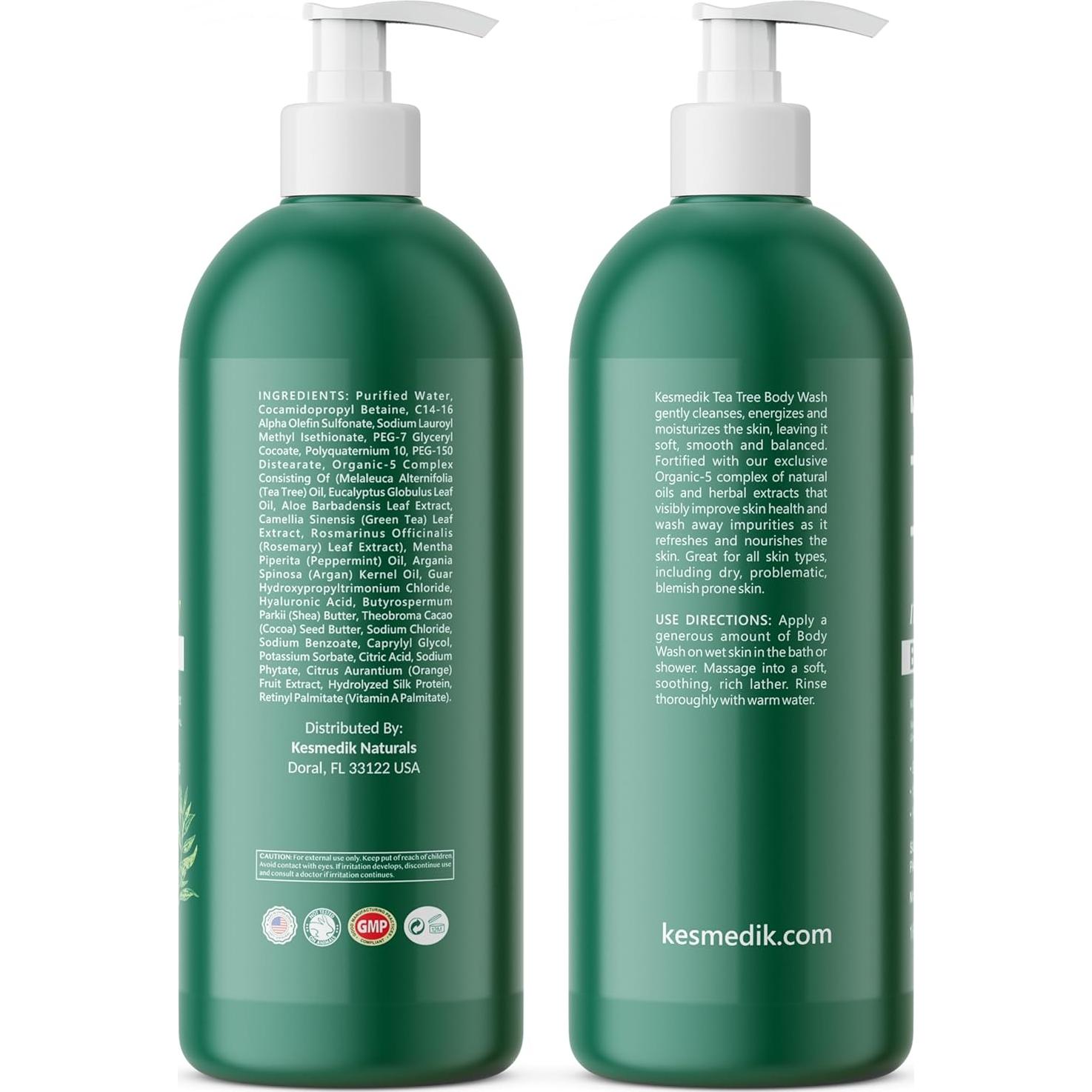 Jabón Corporal Antibacteriano Kessep Labs 2-Pack 473 ml