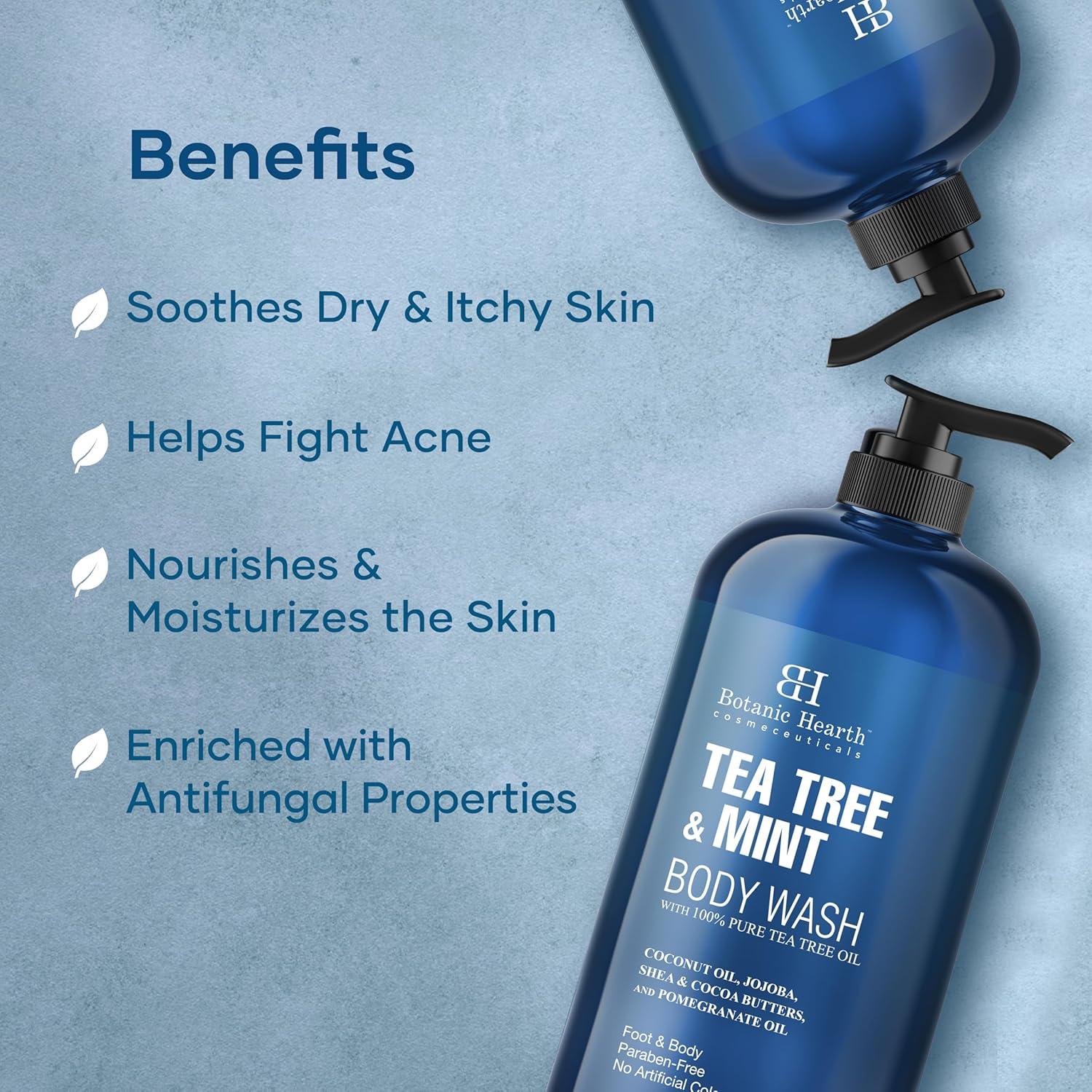 Gel de Ducha Botanic Hearth Aceite de Árbol de Té 473ml