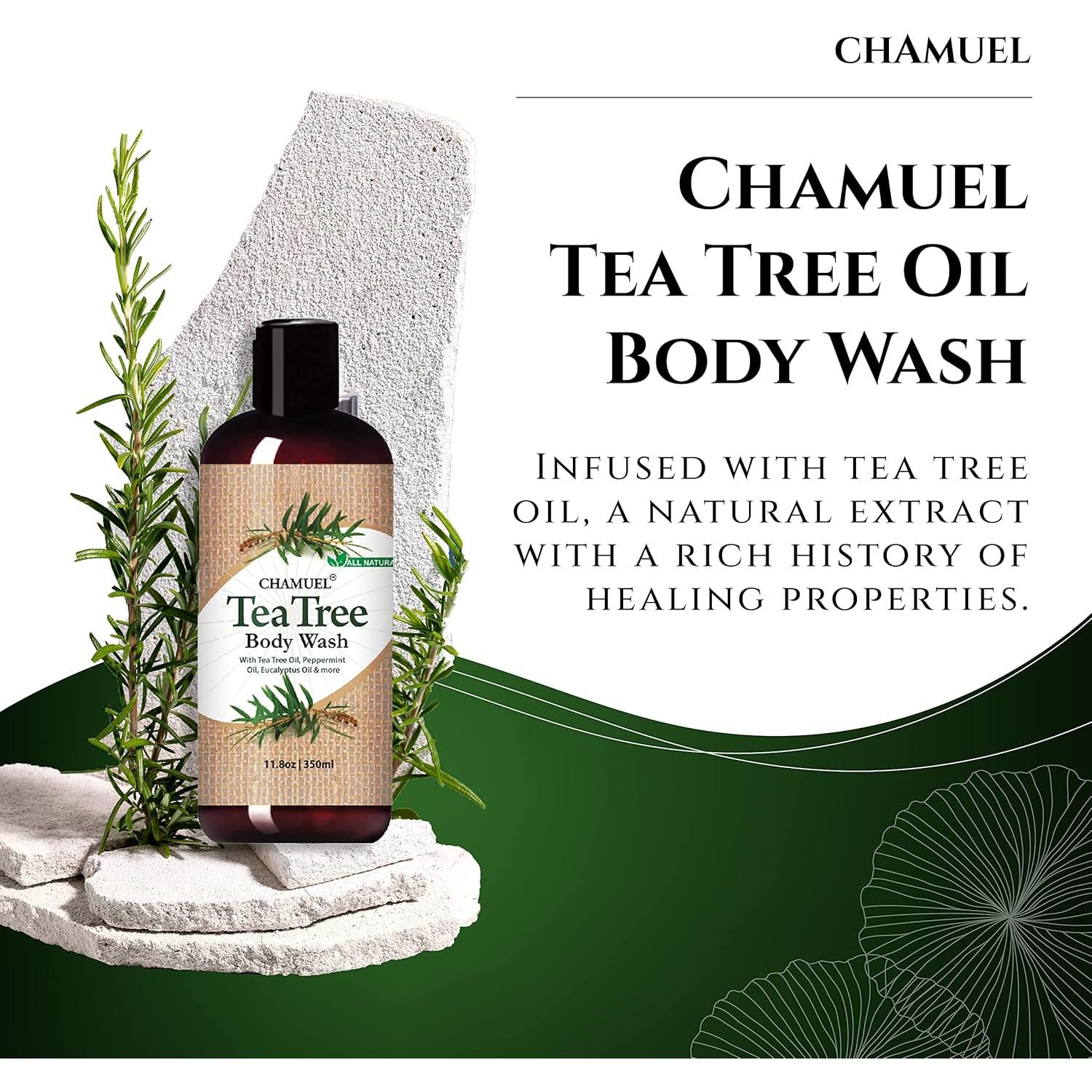 Jabón Corporal Natural Chamuel 335g - Árbol de Té