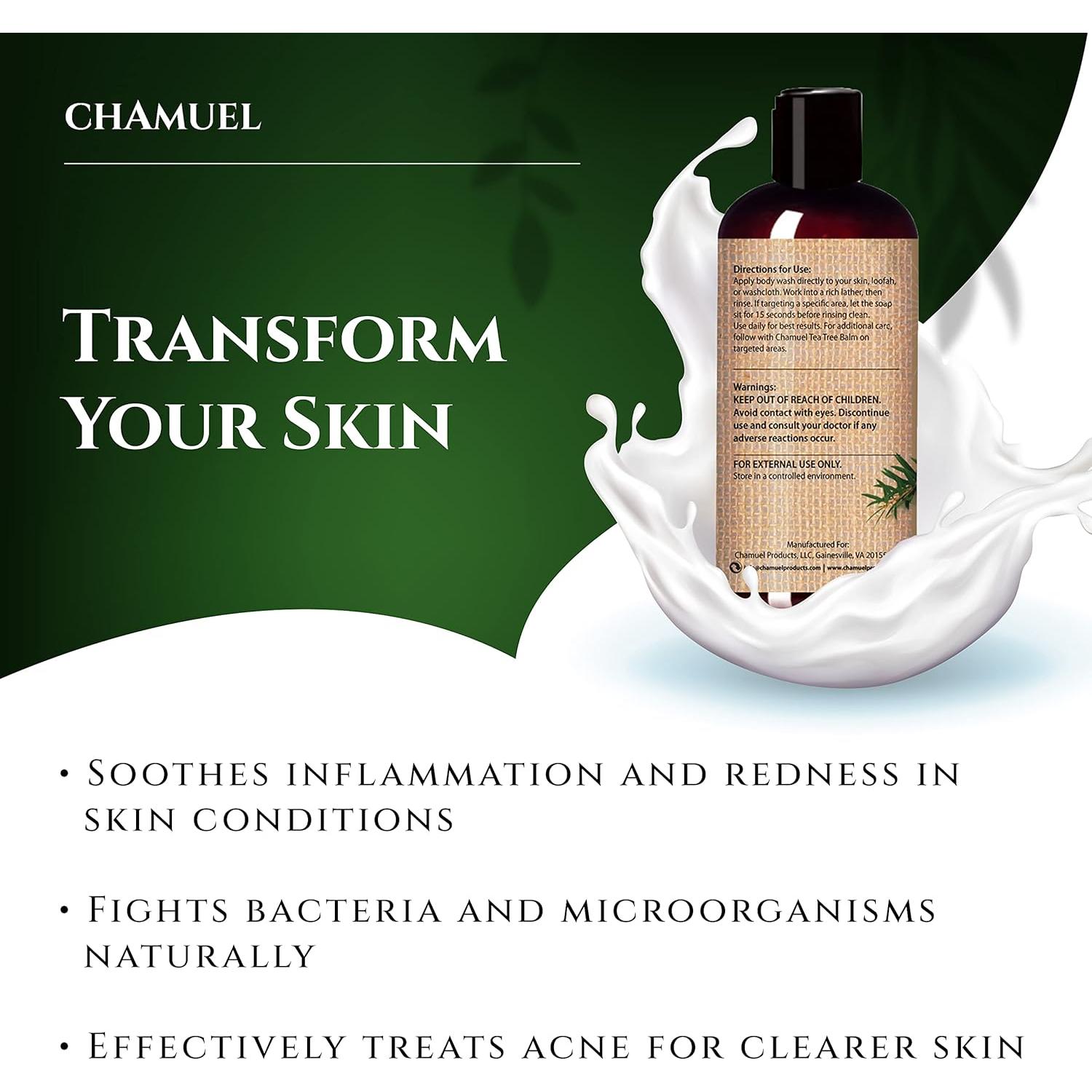 Jabón Corporal Natural Chamuel 335g - Árbol de Té