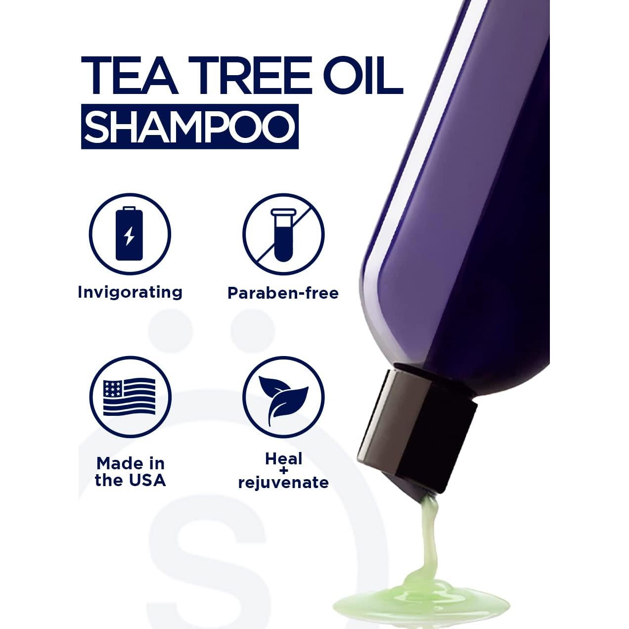 Champú Estimulante Krieger + Söhne 473 ml Aceite de Té