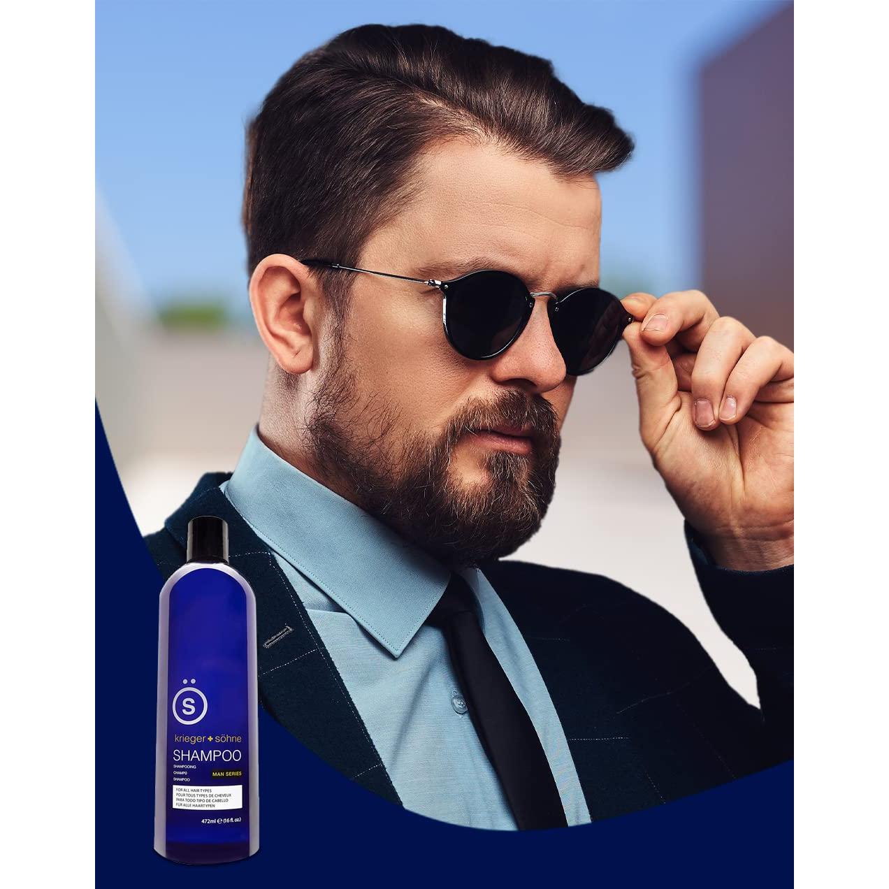 Champú Estimulante Krieger + Söhne 473 ml Aceite de Té