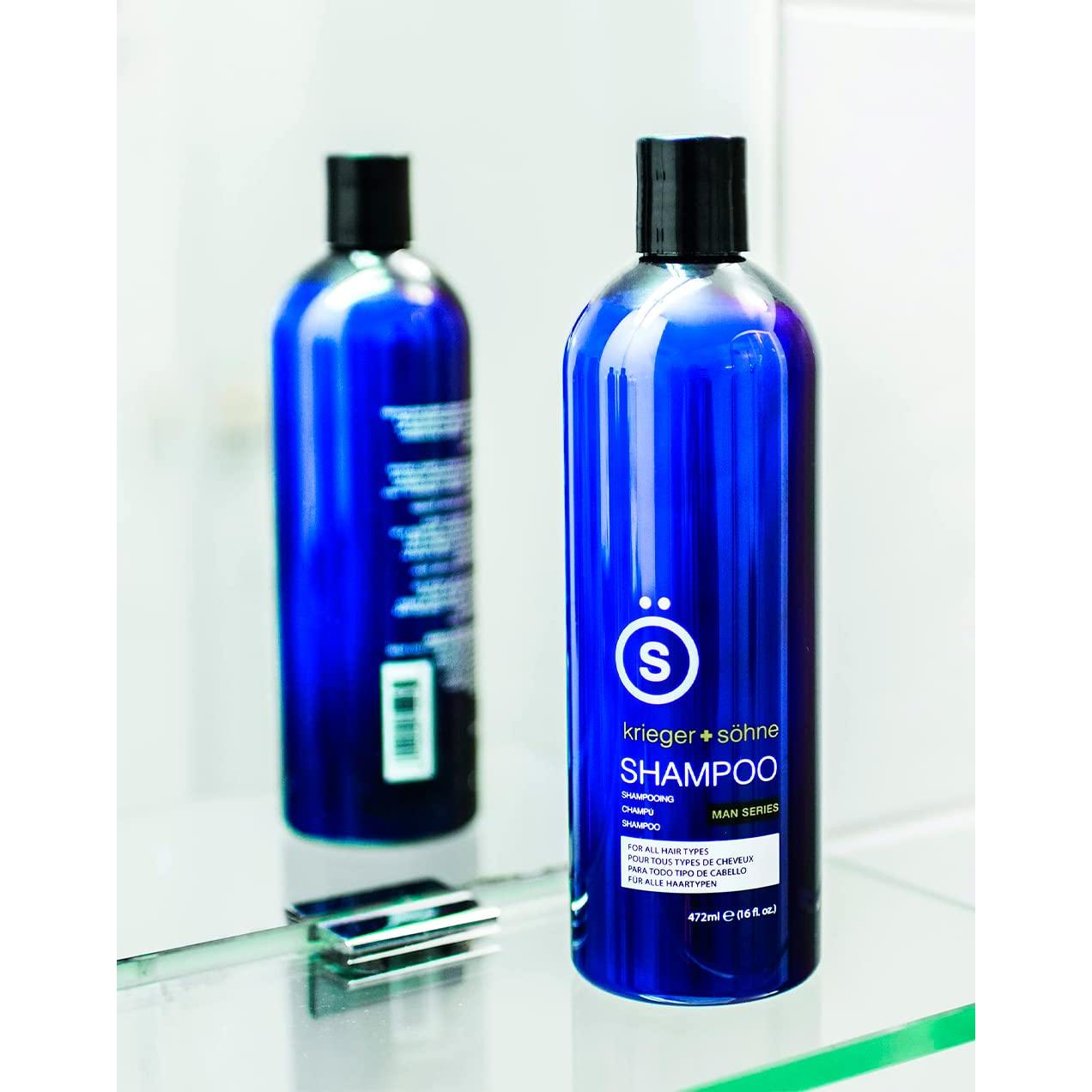 Champú Estimulante Krieger + Söhne 473 ml Aceite de Té