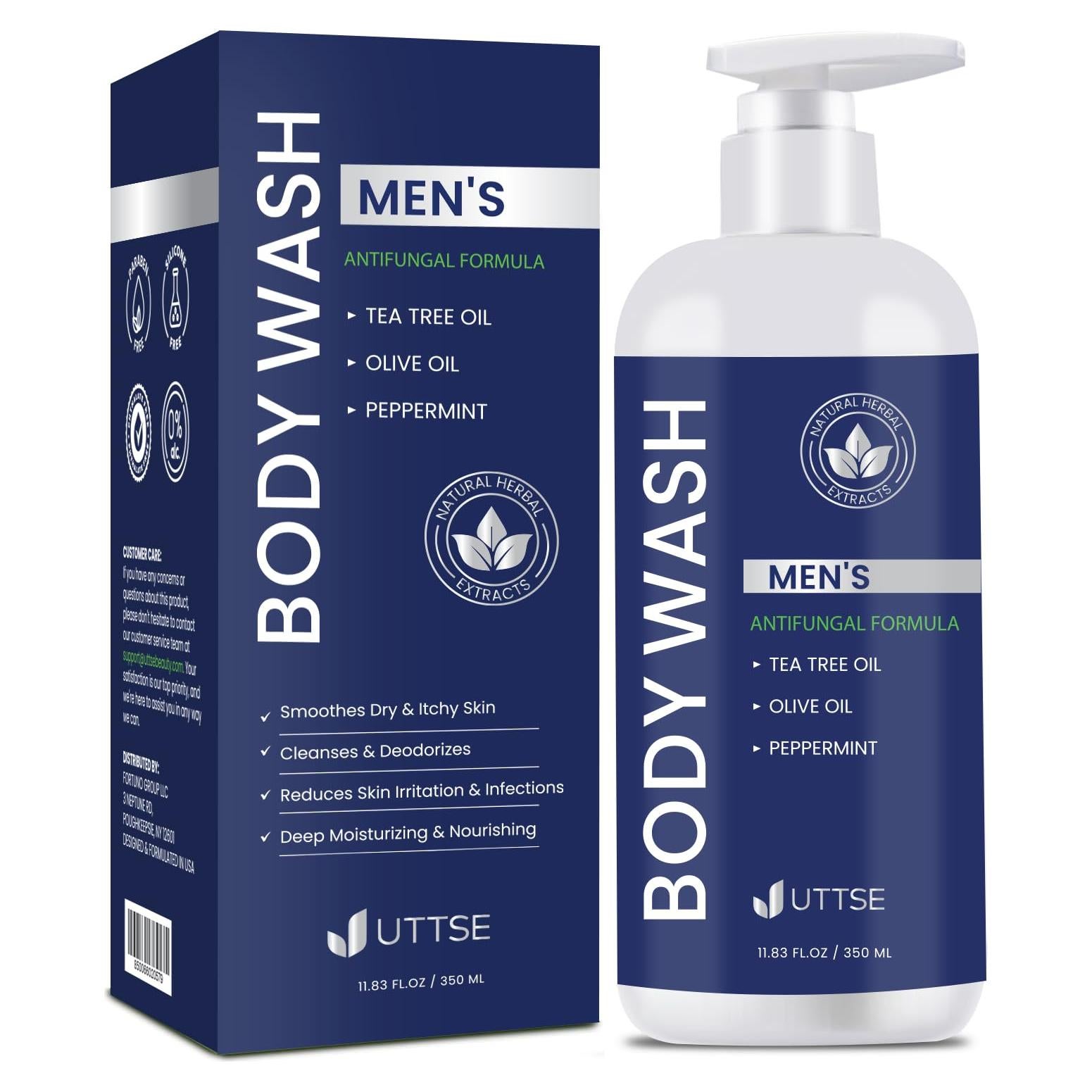 Jabón Corporal Antifúngico Uttse 350 mL - Árbol de Té