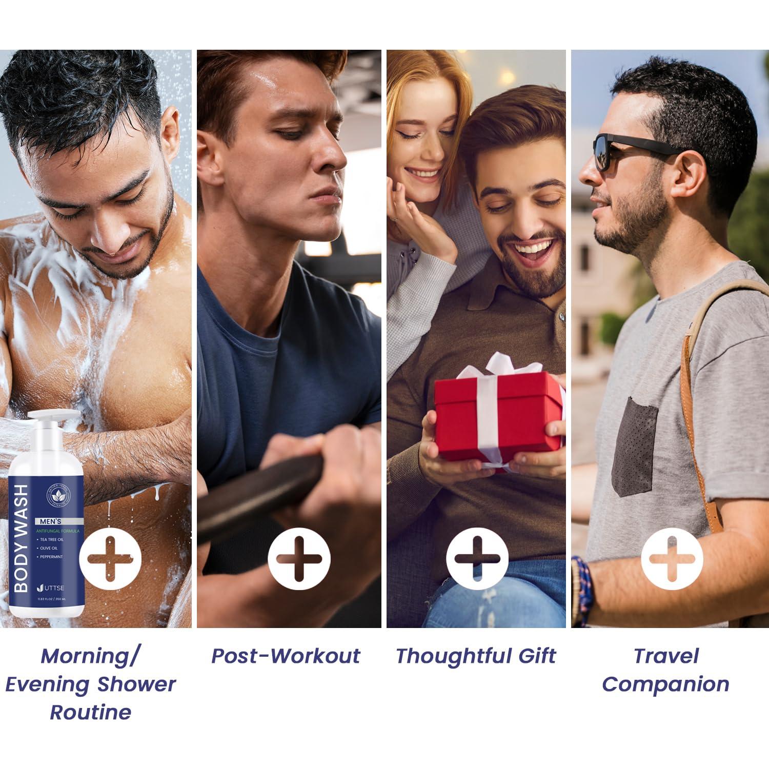 Jabón Corporal Antifúngico Uttse 350 mL - Árbol de Té