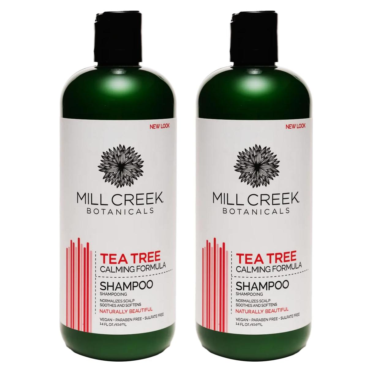 Champú Árbol de Té Mill Creek Botanicals 2 x 396 g