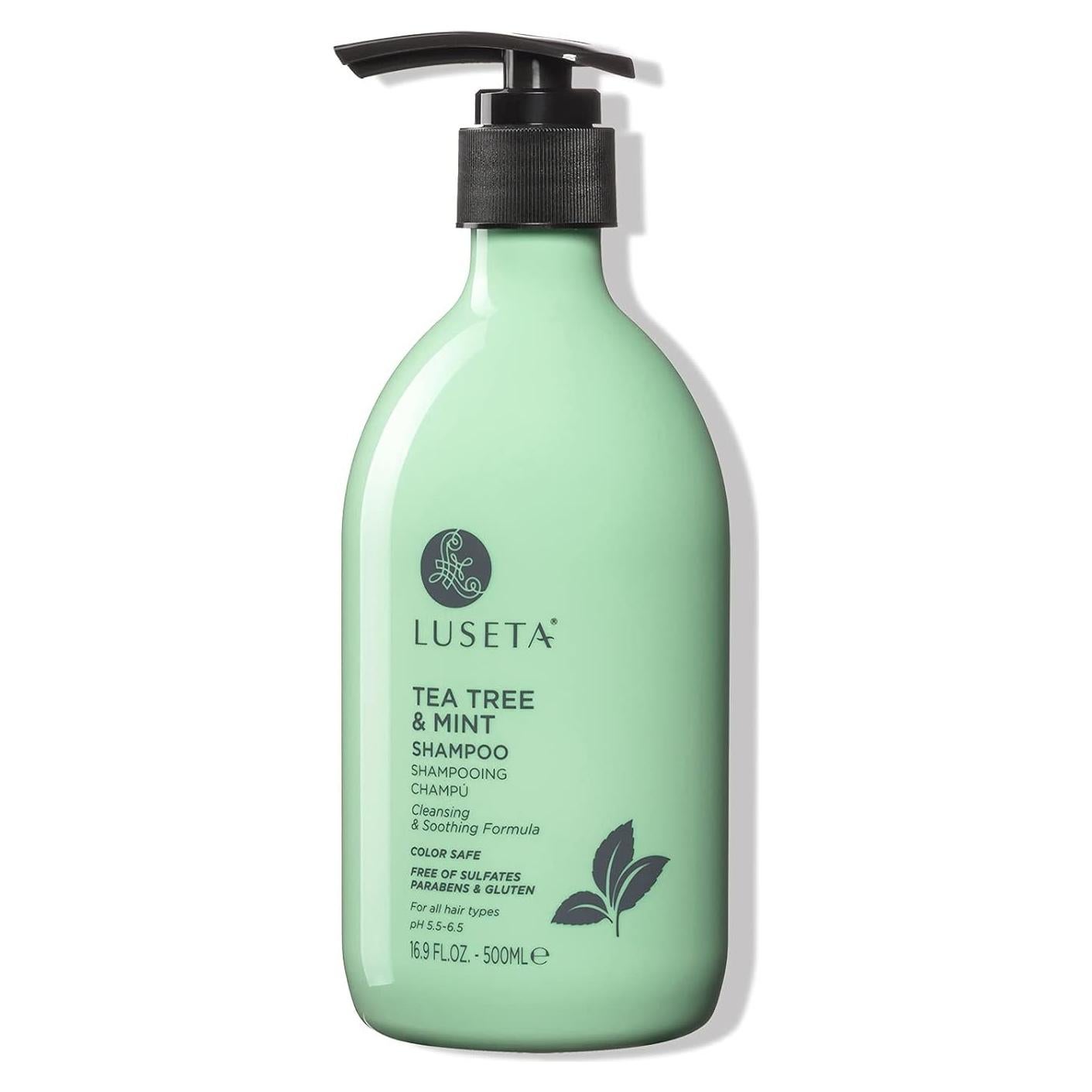 Champú Luseta Árbol de Té y Menta 500 ml Anticaspa