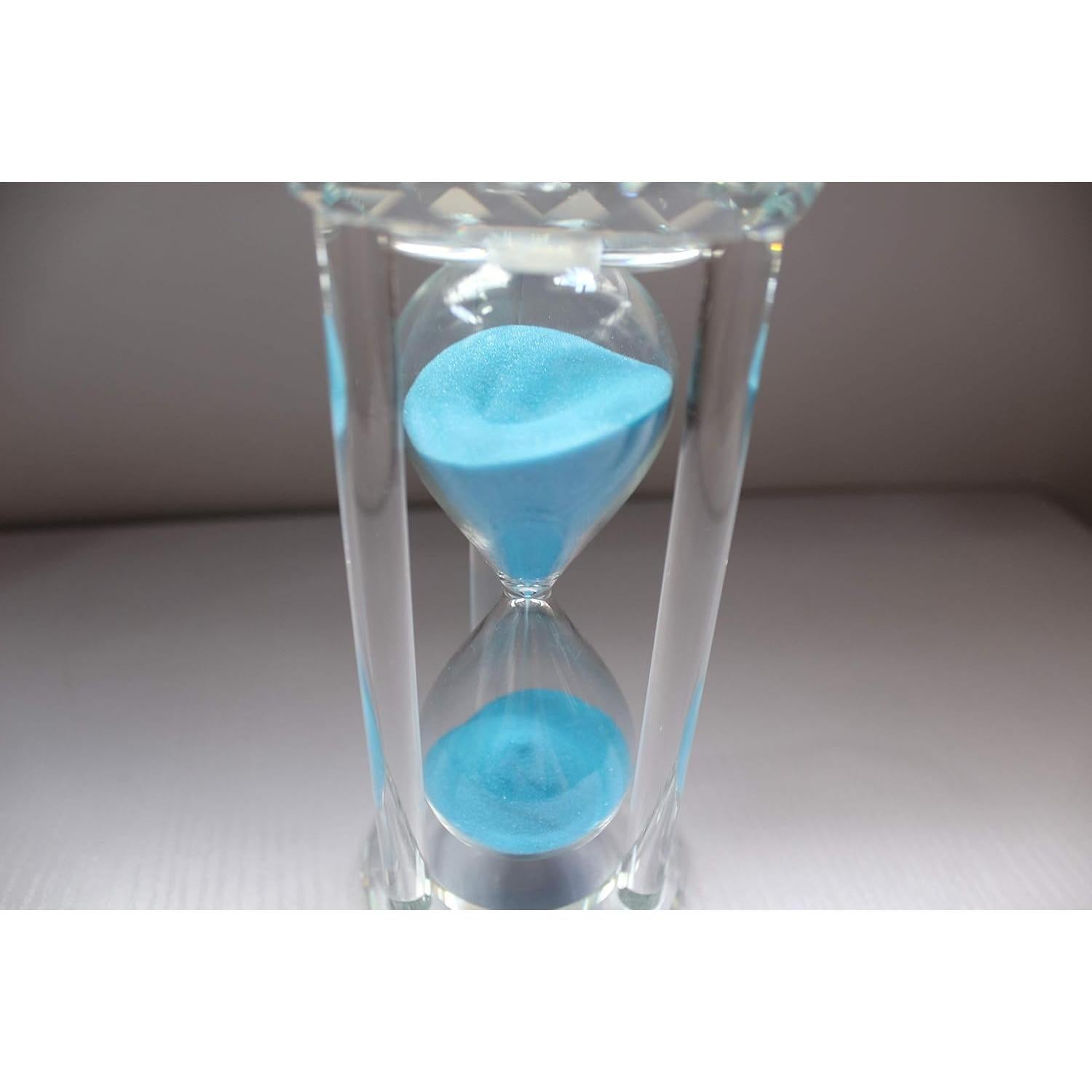 Temporizador de Arena 60 Minutos Lonovel Cristal Azul