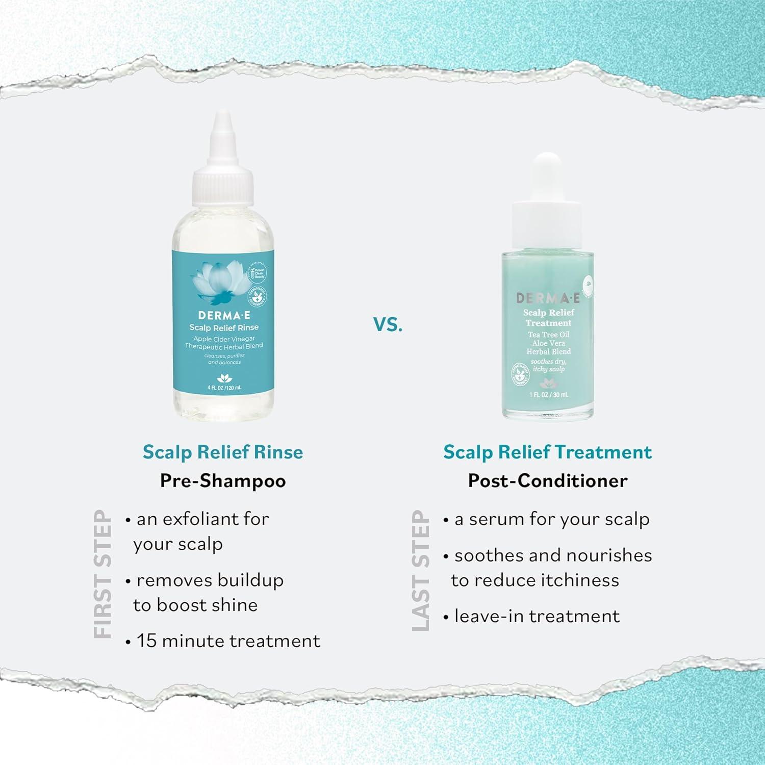 DERMA-E Enjuague Exfoliante Cuero Cabelludo 136g pH Equilibrado