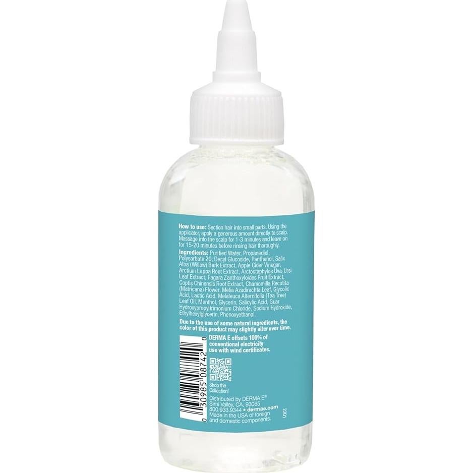 DERMA-E Enjuague Exfoliante Cuero Cabelludo 136g pH Equilibrado