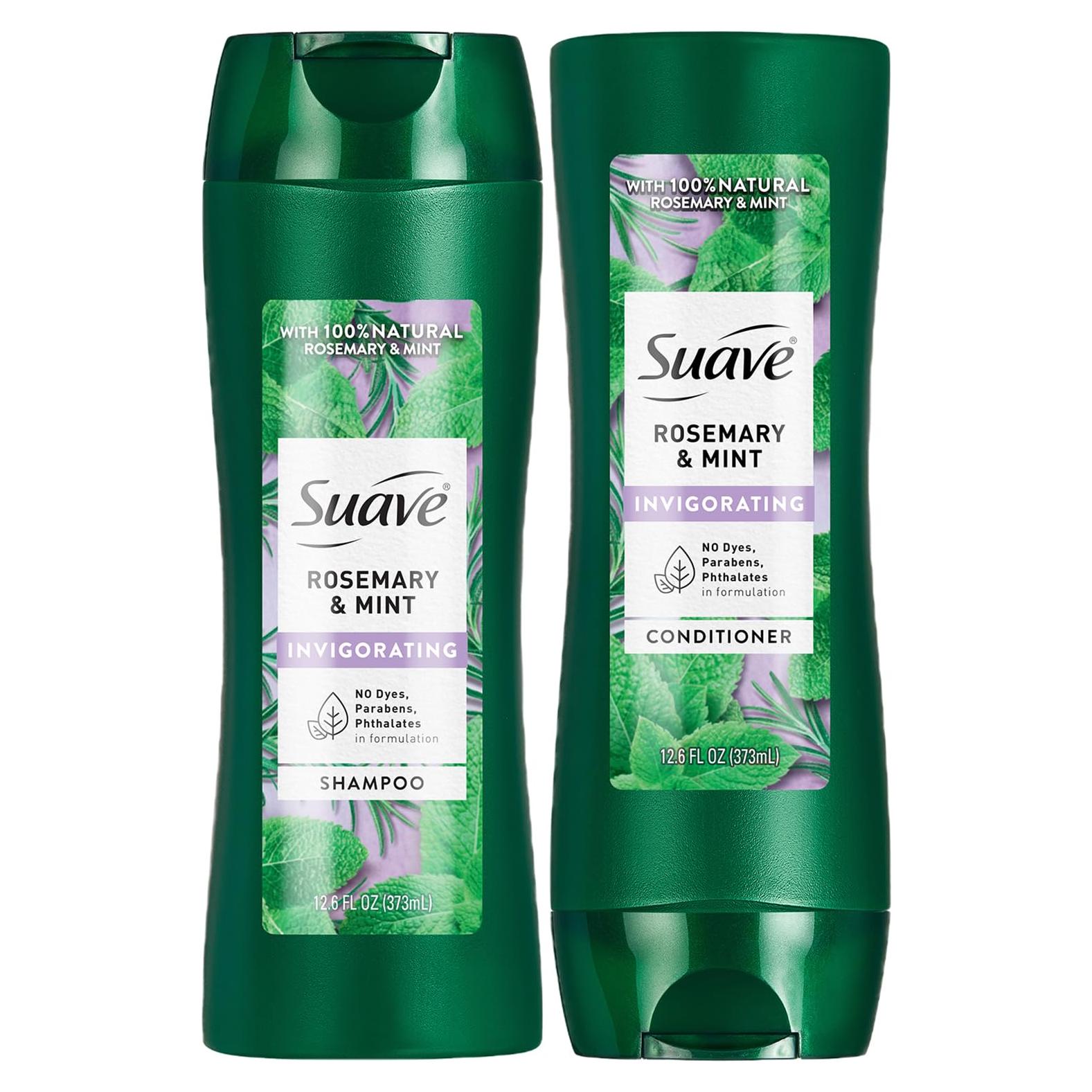 Set de Champú y Acondicionador Suave Romero y Menta 2 Piezas