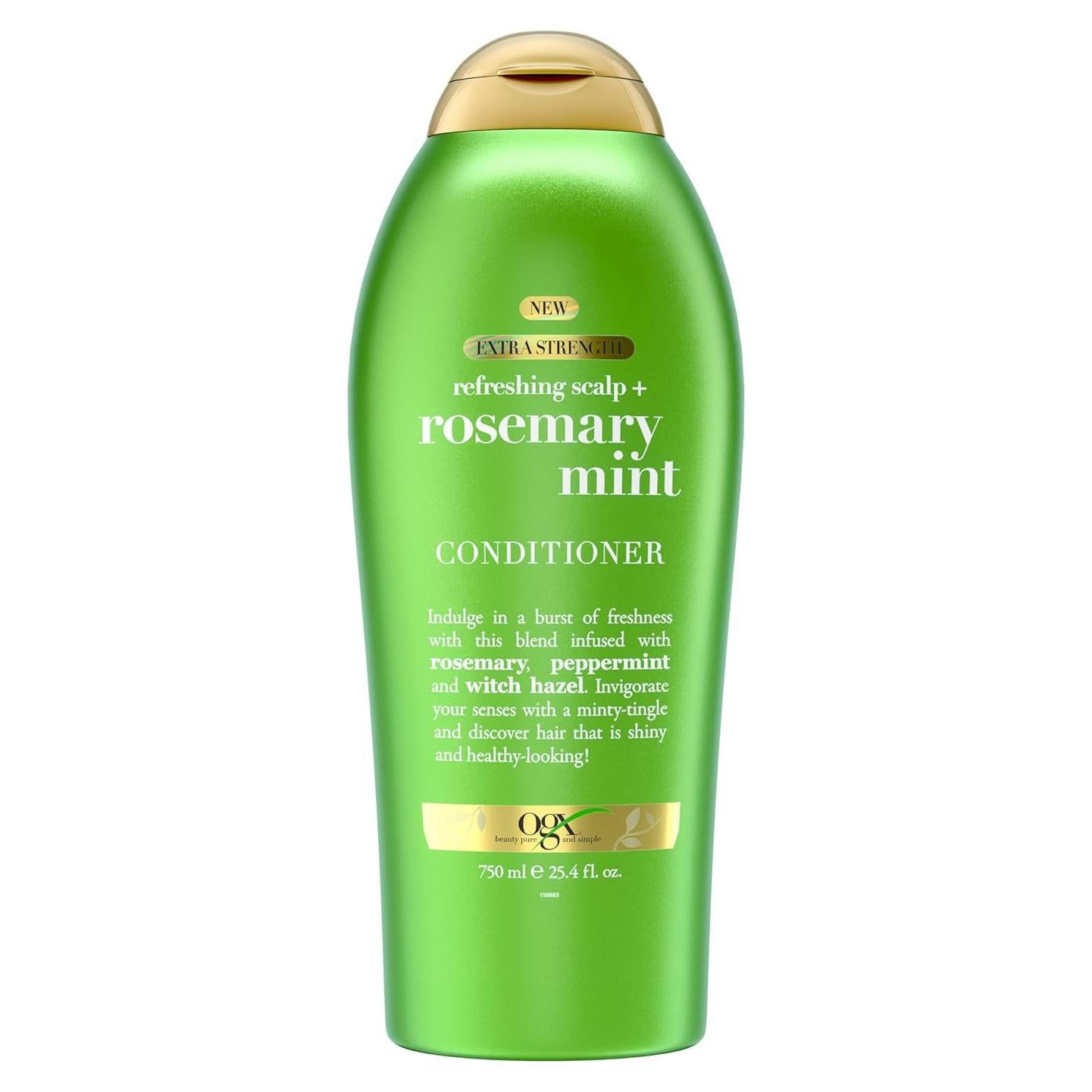Acondicionador Refrescante OGX Extra Fuerte 750 ml Menta Romero