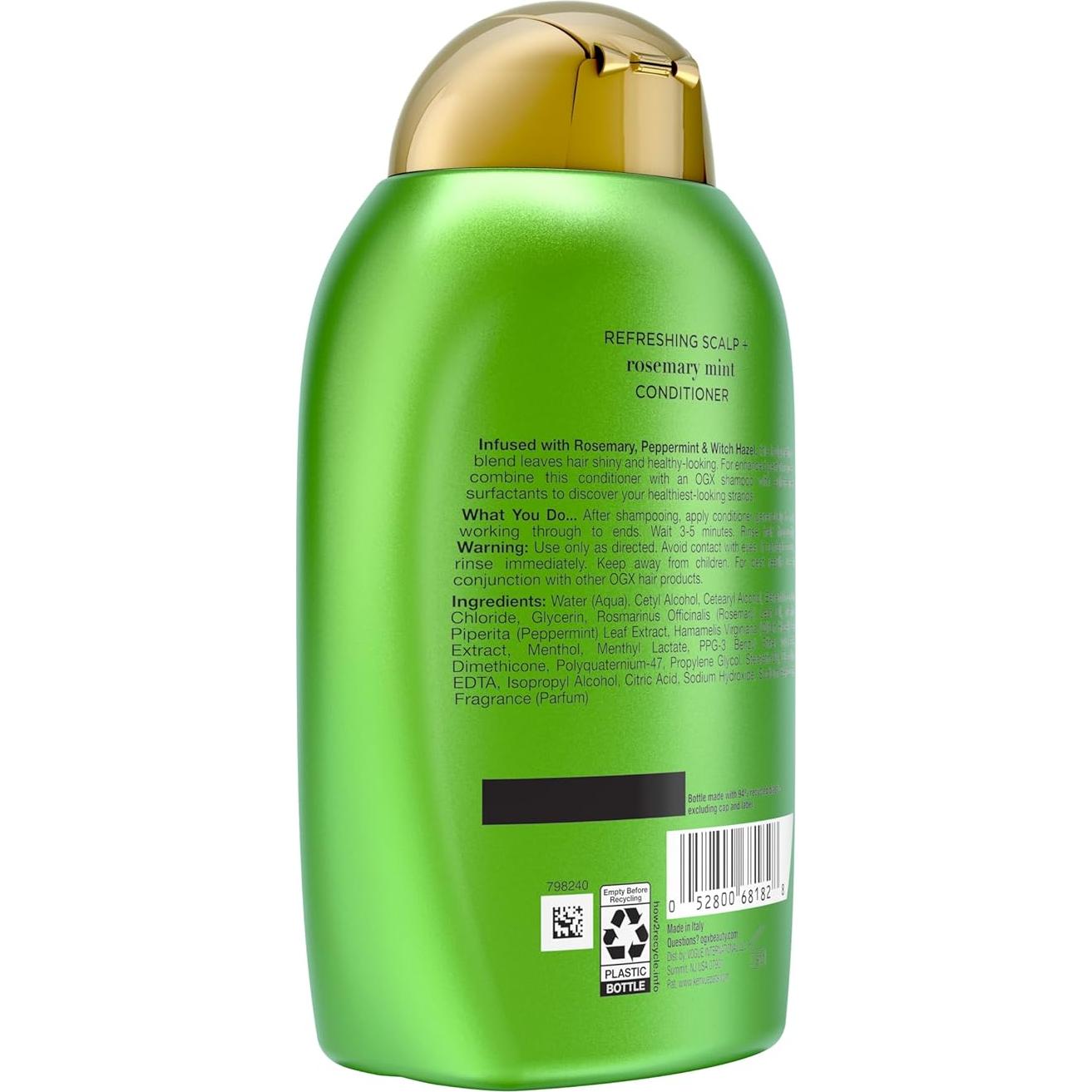 Acondicionador OGX Extra Fuerte Menta Romero 384 ml