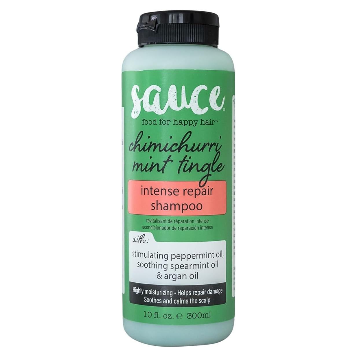 Champú Reparador Intenso Sauce Beauty 300ml Menta Argán