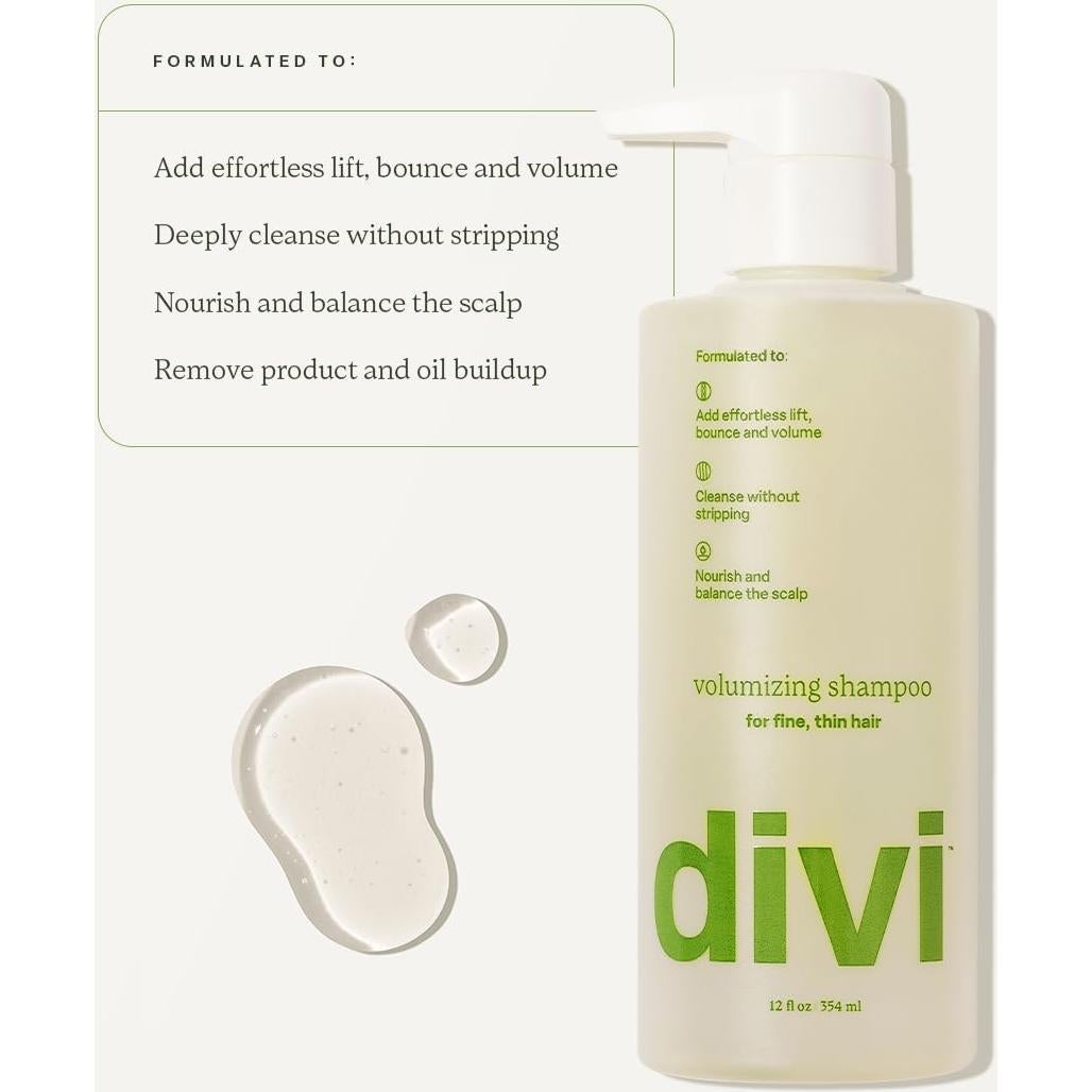 Champú Voluminizador Divi 354 ml - Cabello Fino y Normal