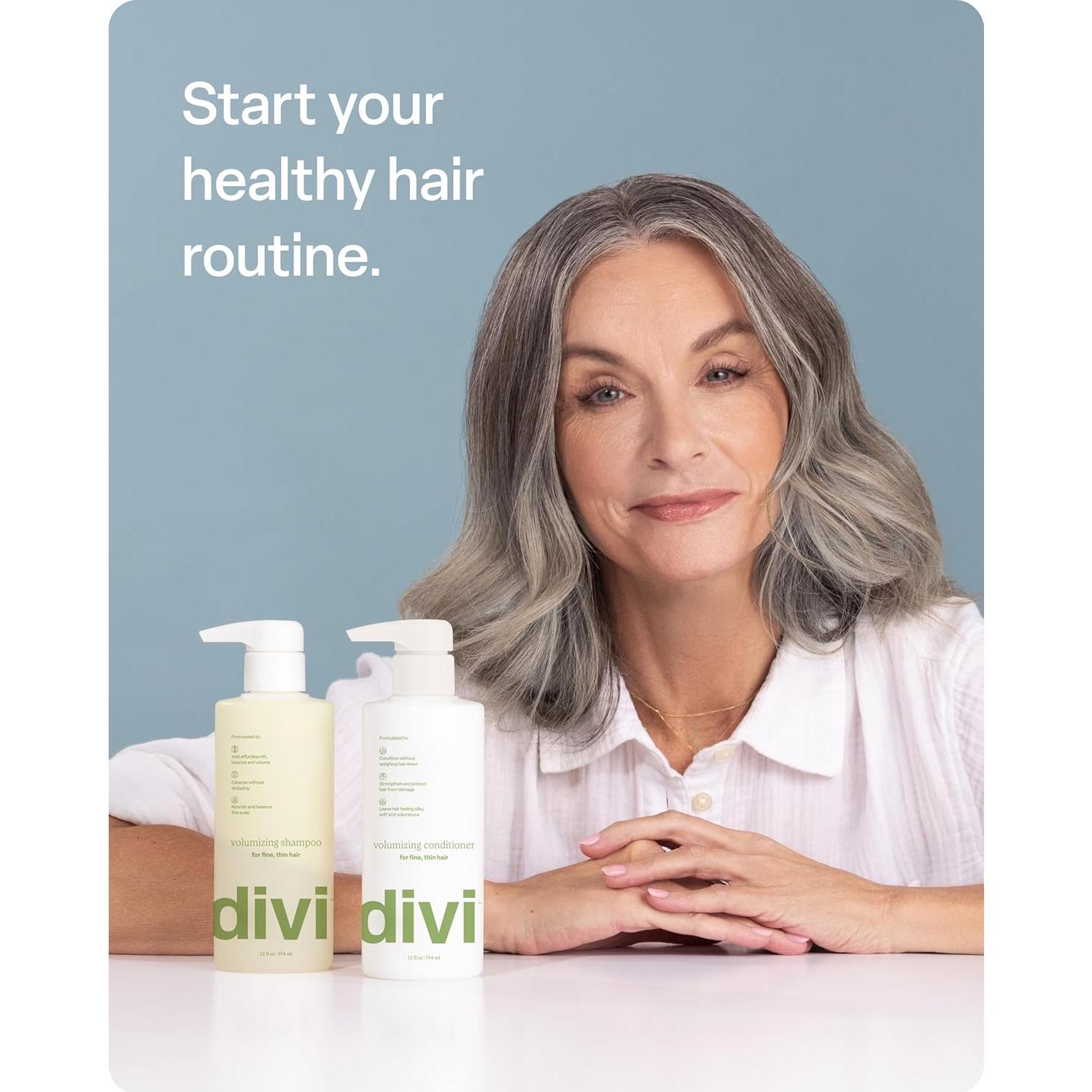 Champú Voluminizador Divi 354 ml - Cabello Fino y Normal