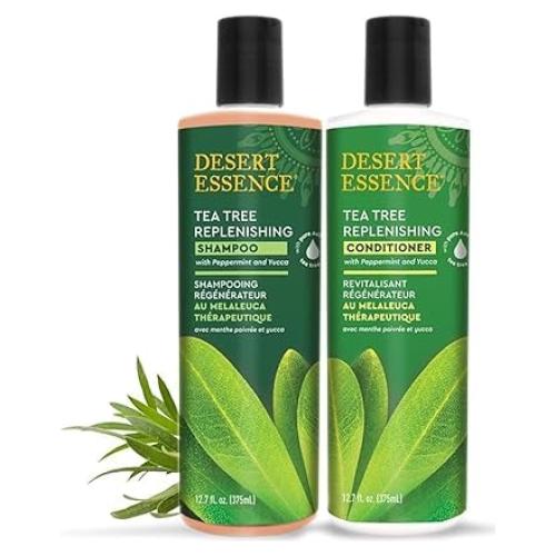 Champú y Acondicionador Reponedor Desert Essence 375ml