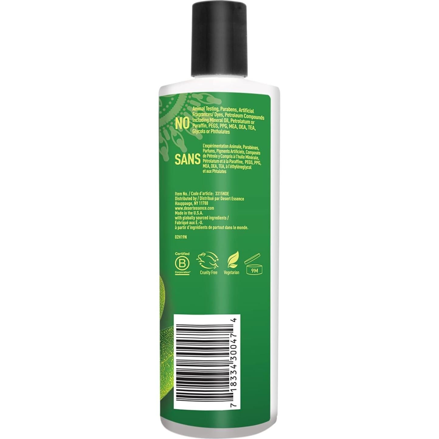 Champú y Acondicionador Reponedor Desert Essence 375ml