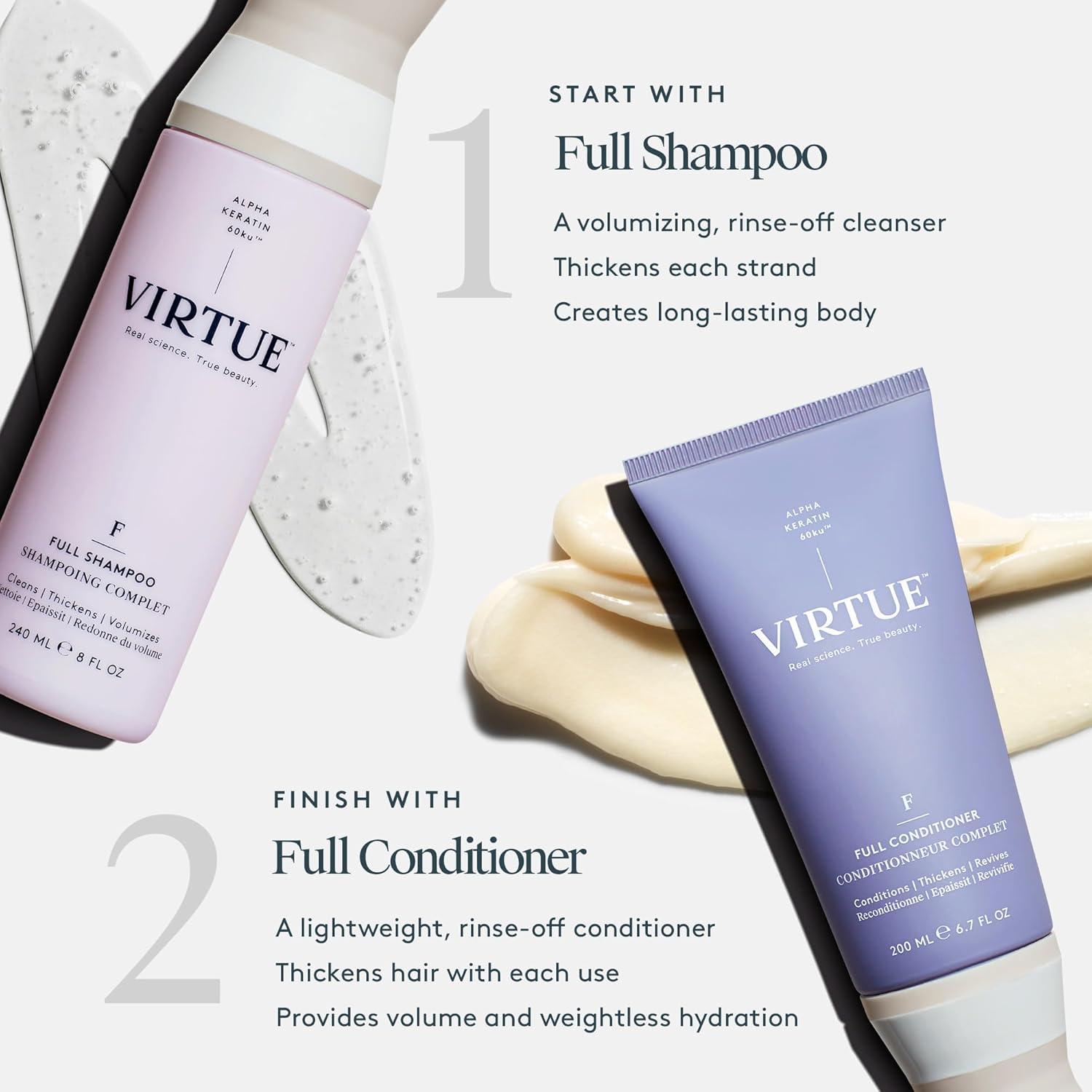 Champú Voluminizador Sin Sulfatos Virtue 226g - Todo Tipo Cabello