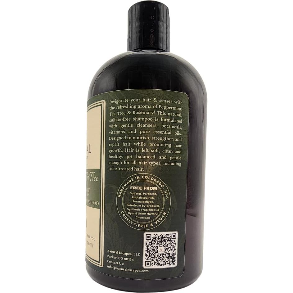 Champú natural sin sulfatos Natural Escapes 473 ml