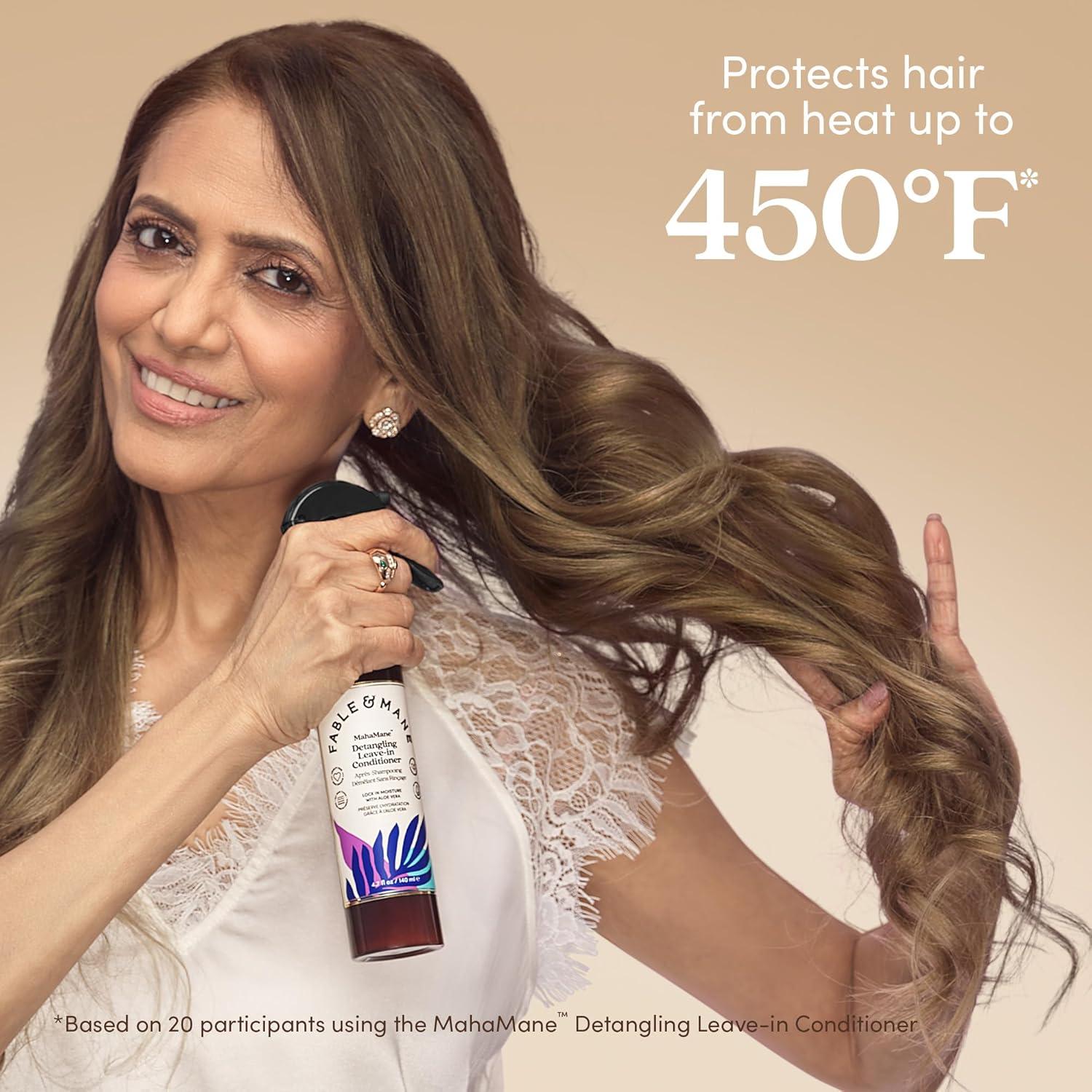 Acondicionador Sin Enjuague Fable & Mane 133g - Hidratante UV y Calor