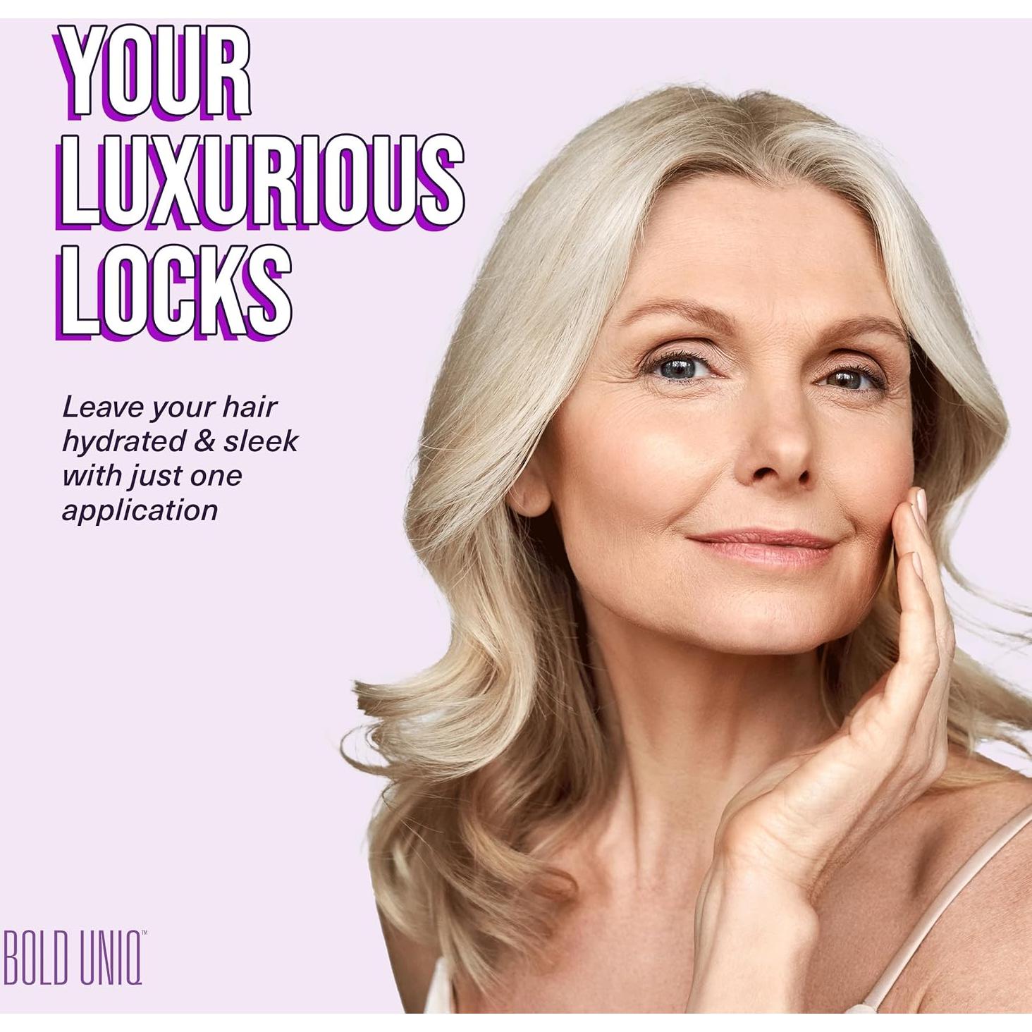 Mascarilla Morada Bold Uniq 191 g - Acondicionador Cabello Rubio