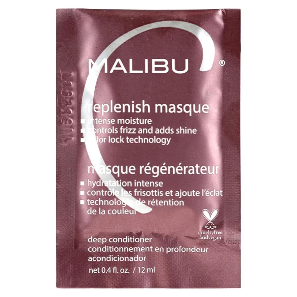 Mascarilla Capilar Malibu C Replenish 13.61g Hidratante