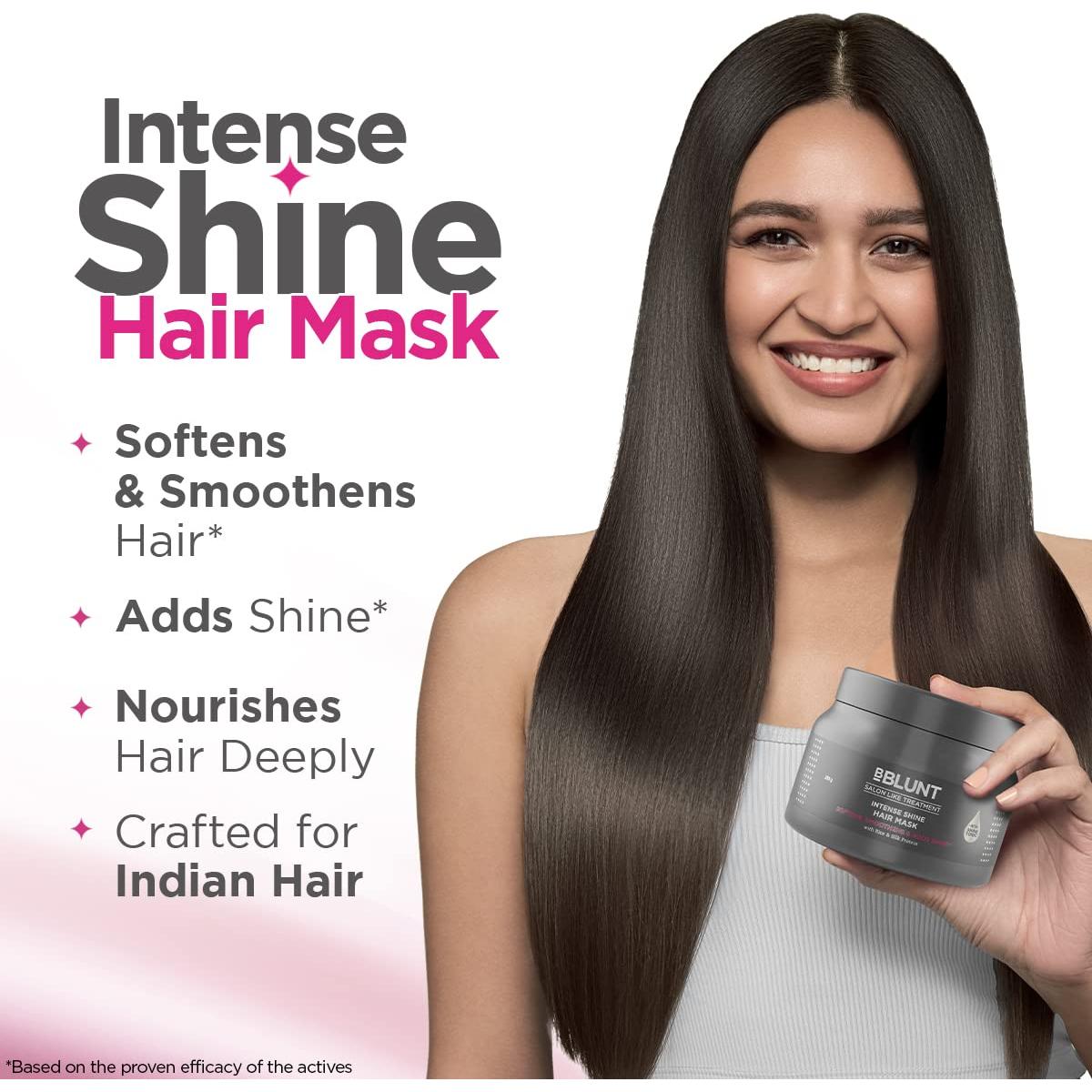 Mascarilla Capilar Brillo Intenso BBLUNT 250g - Proteína de Arroz y Seda
