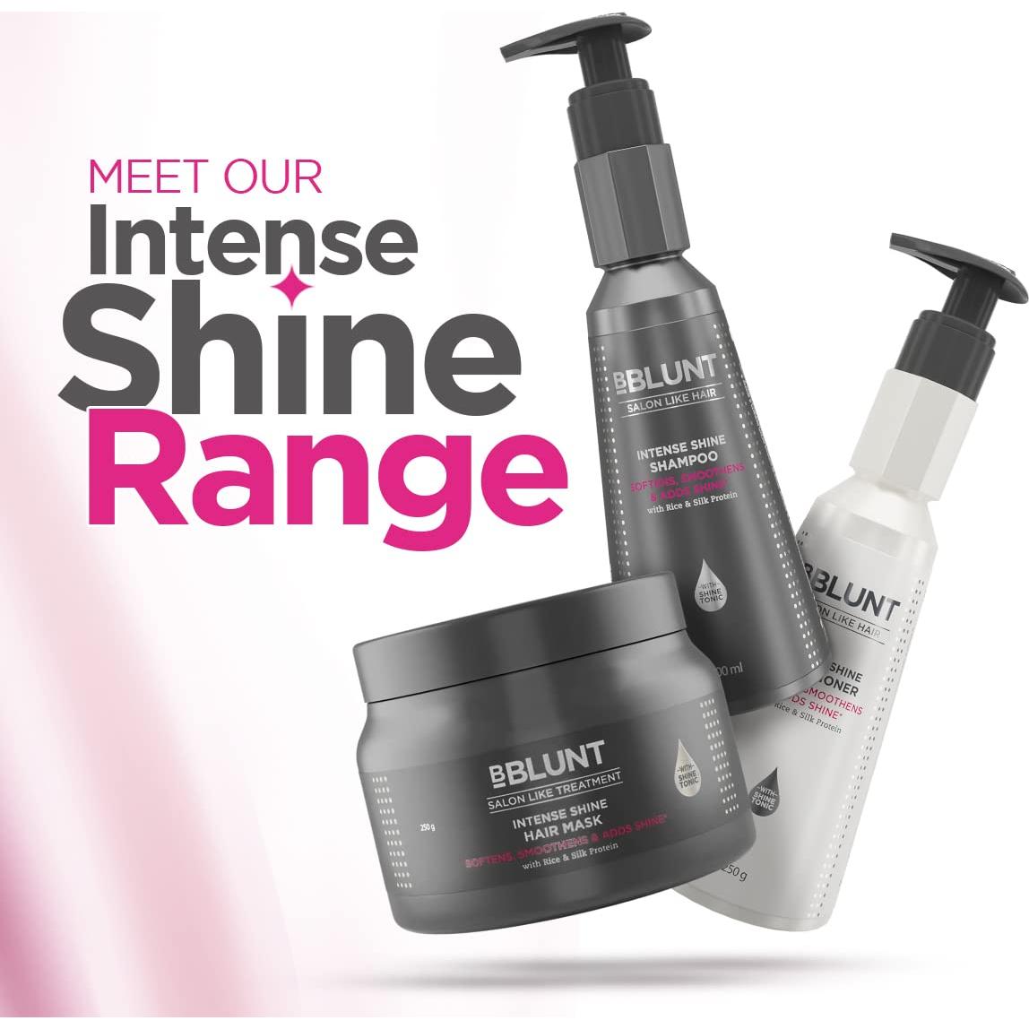 Mascarilla Capilar Brillo Intenso BBLUNT 250g - Proteína de Arroz y Seda
