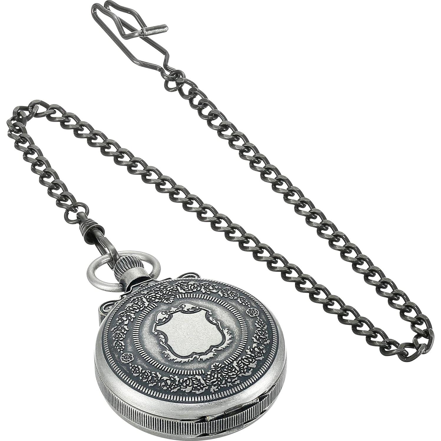 Reloj de Bolsillo Mecánico Charles-Hubert 3868-S Doble Caja