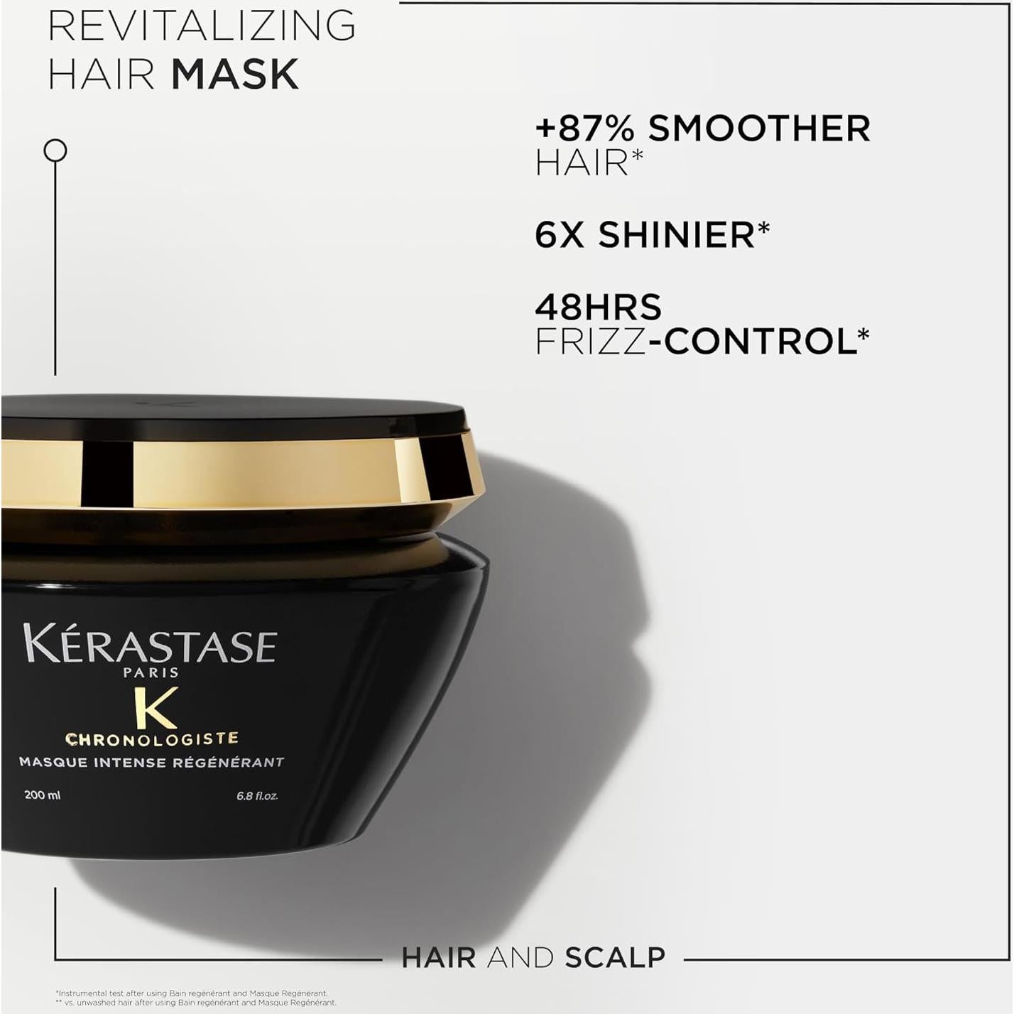 Mascarilla para el cabello Kerastase Chronologiste 200ml | Hidratante y anti frizz