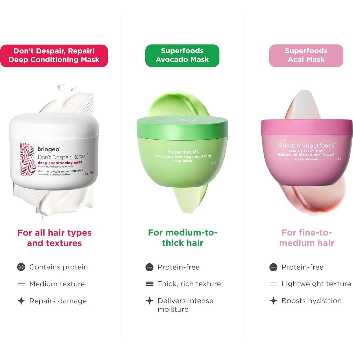 Máscara Acondicionadora Briogeo 50g para Cabello Seco