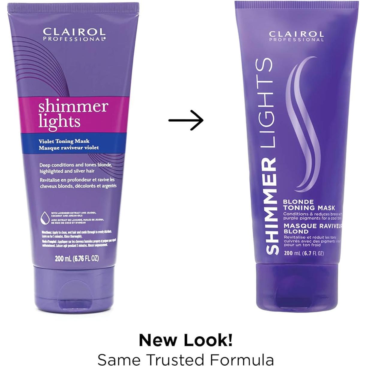 Mascarilla Tonificante Violeta Clairol 191g para Cabello Rubio