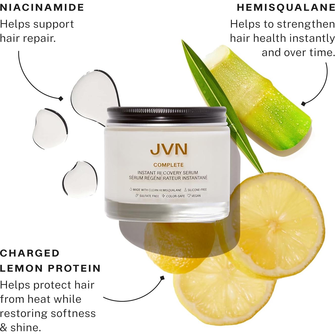 Suero Anti Frizz JVN 100 ml - Recuperación Instantánea