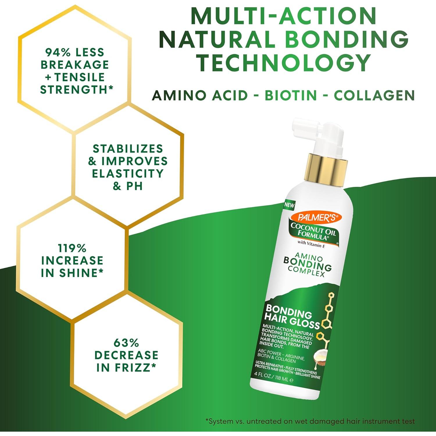 Brillo Capilar Palmer's 4 oz Aminoácidos Aceite Coco