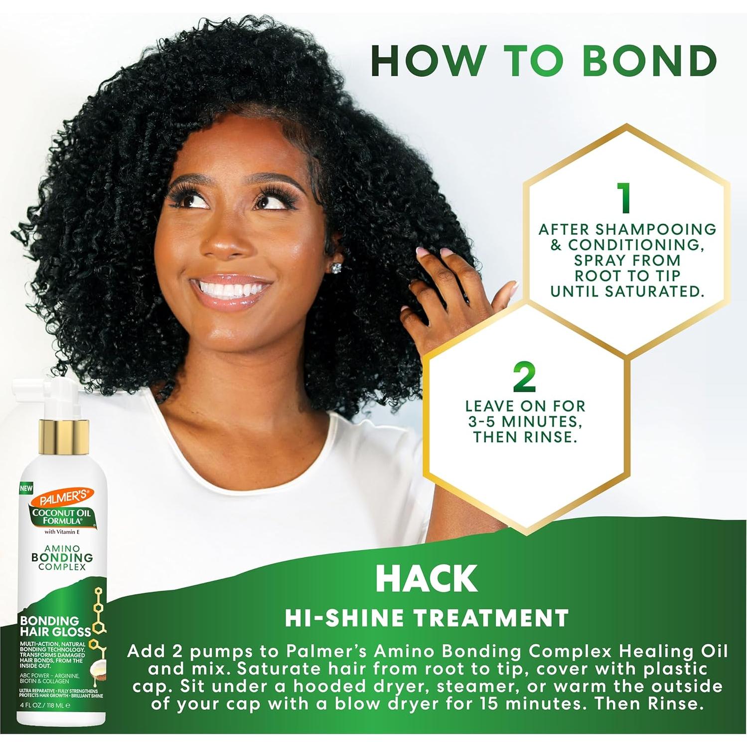 Brillo Capilar Palmer's 4 oz Aminoácidos Aceite Coco